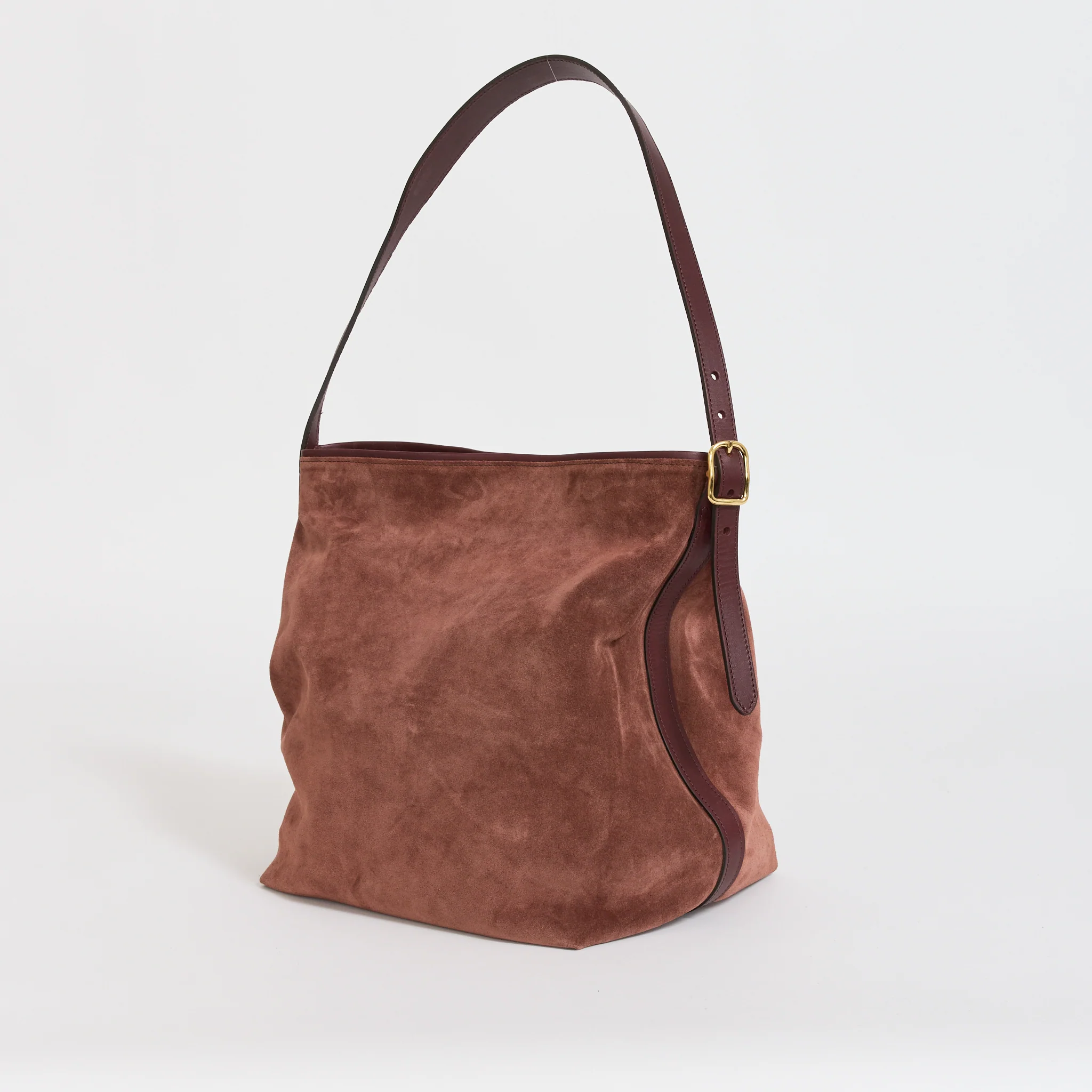 Sofia Bucket Bag Ruby Brown - Image 2