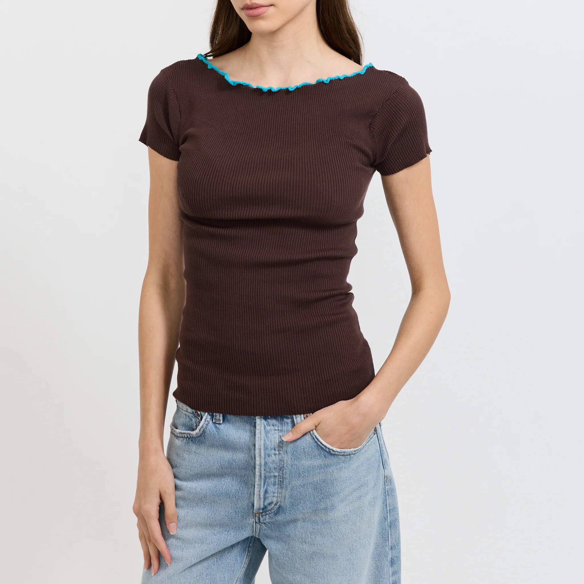 Sonbou Top Brown - Image 2