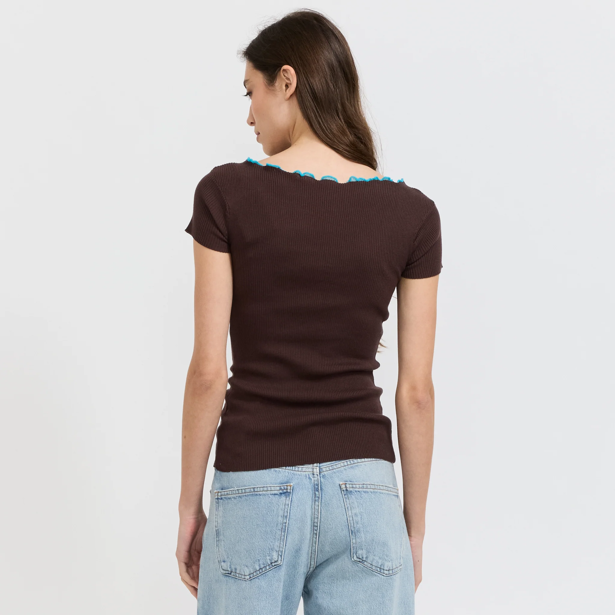 Sonbou Top Brown - Image 3