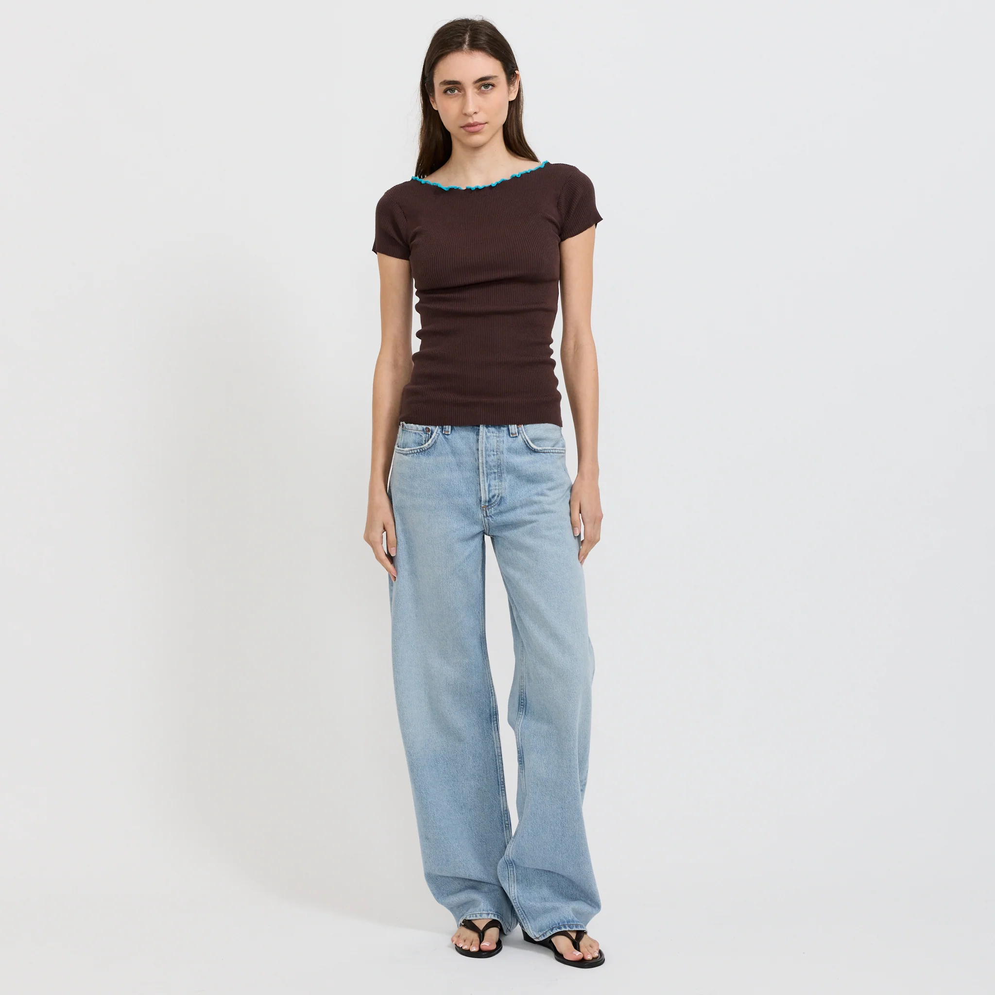 Sonbou Top Brown - Image 4