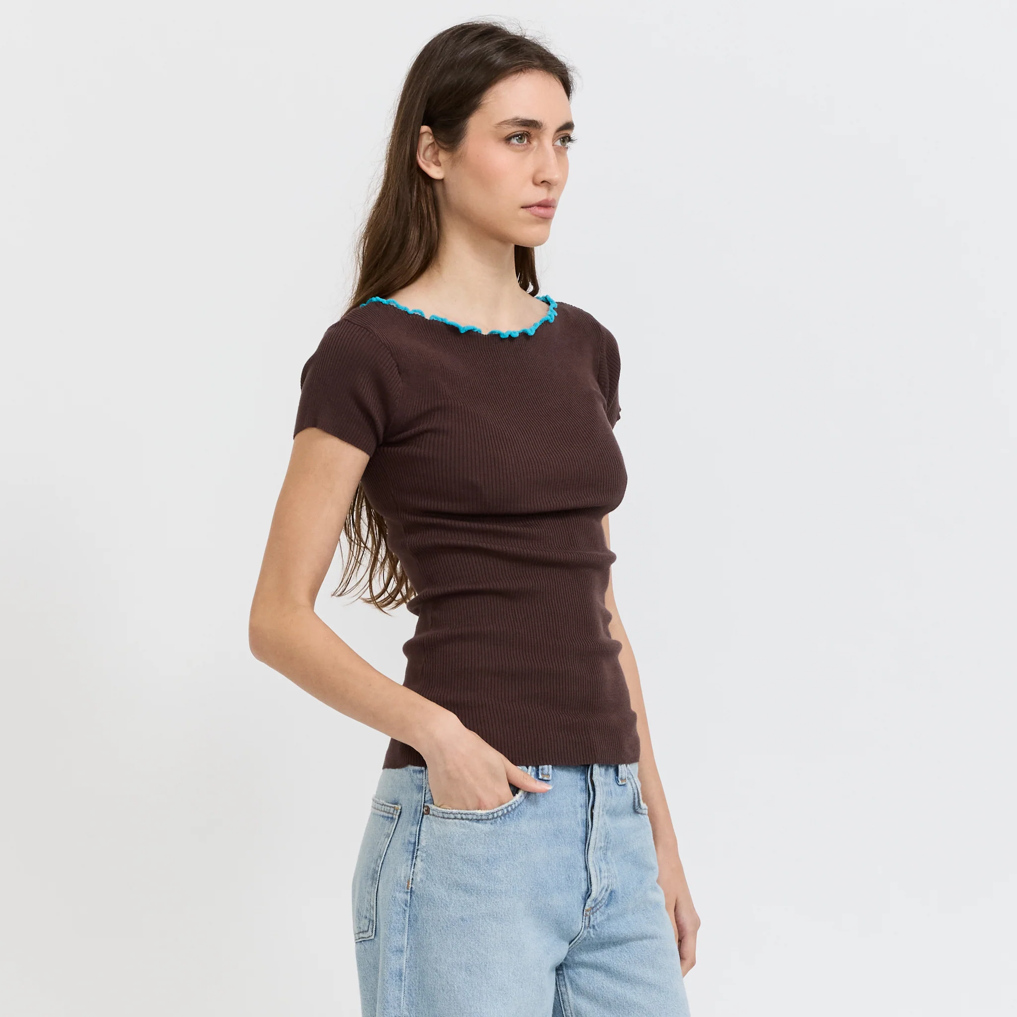 Sonbou Top Brown - Image 5