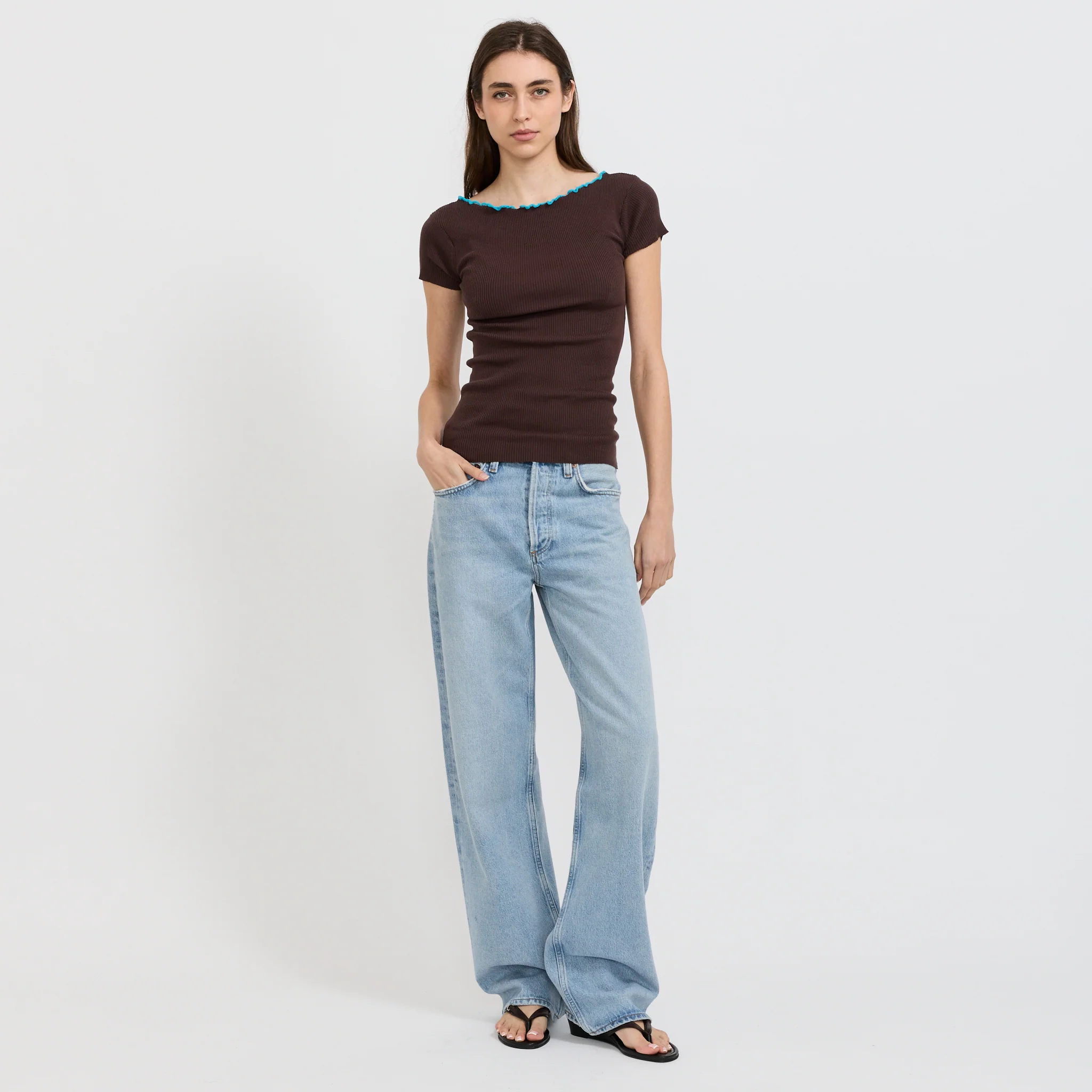 Sonbou Top Brown - Image 7