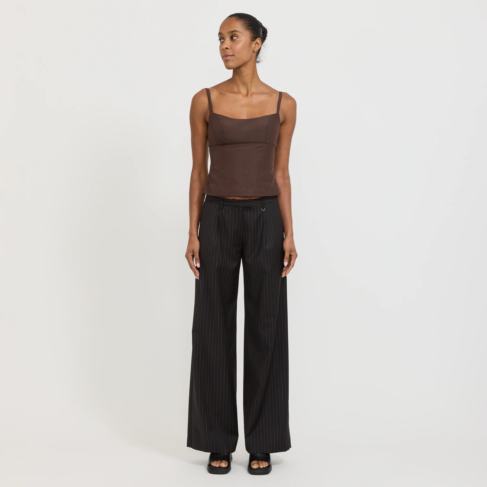 Spatial Trouser Black Pinstripe - Image 2