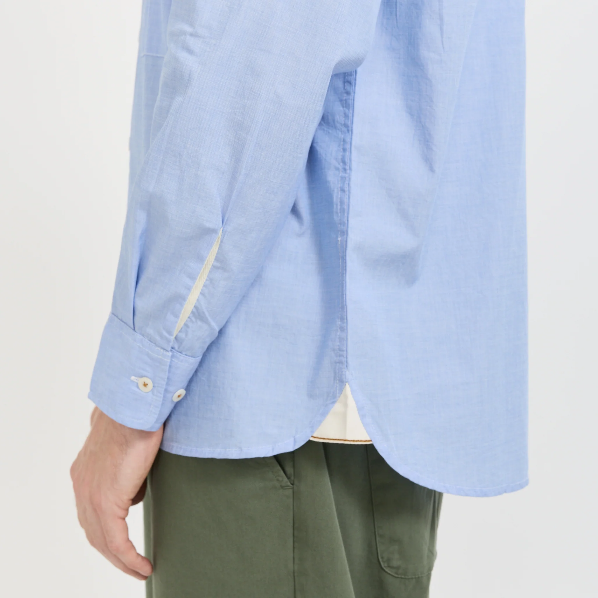 Square Pocket Shirt Sky - Image 6