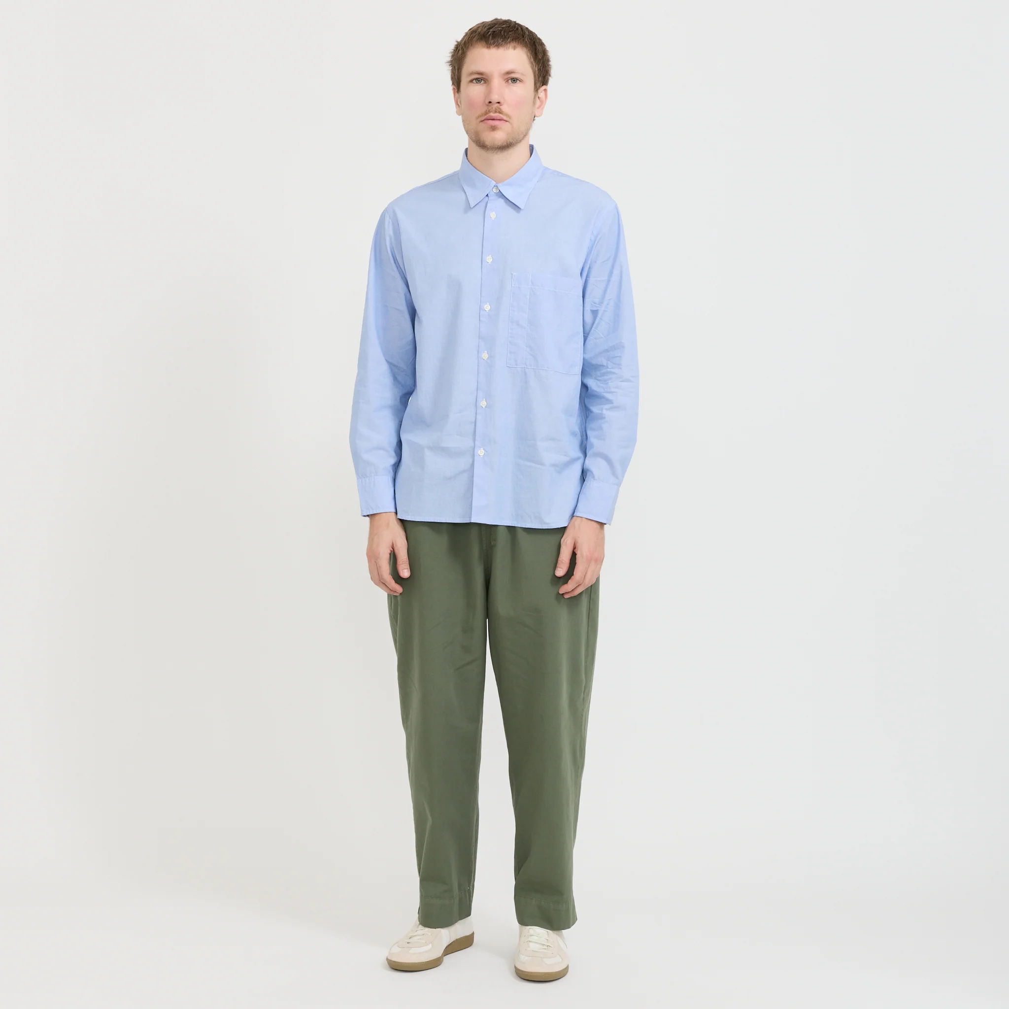 Square Pocket Shirt Sky - Image 7