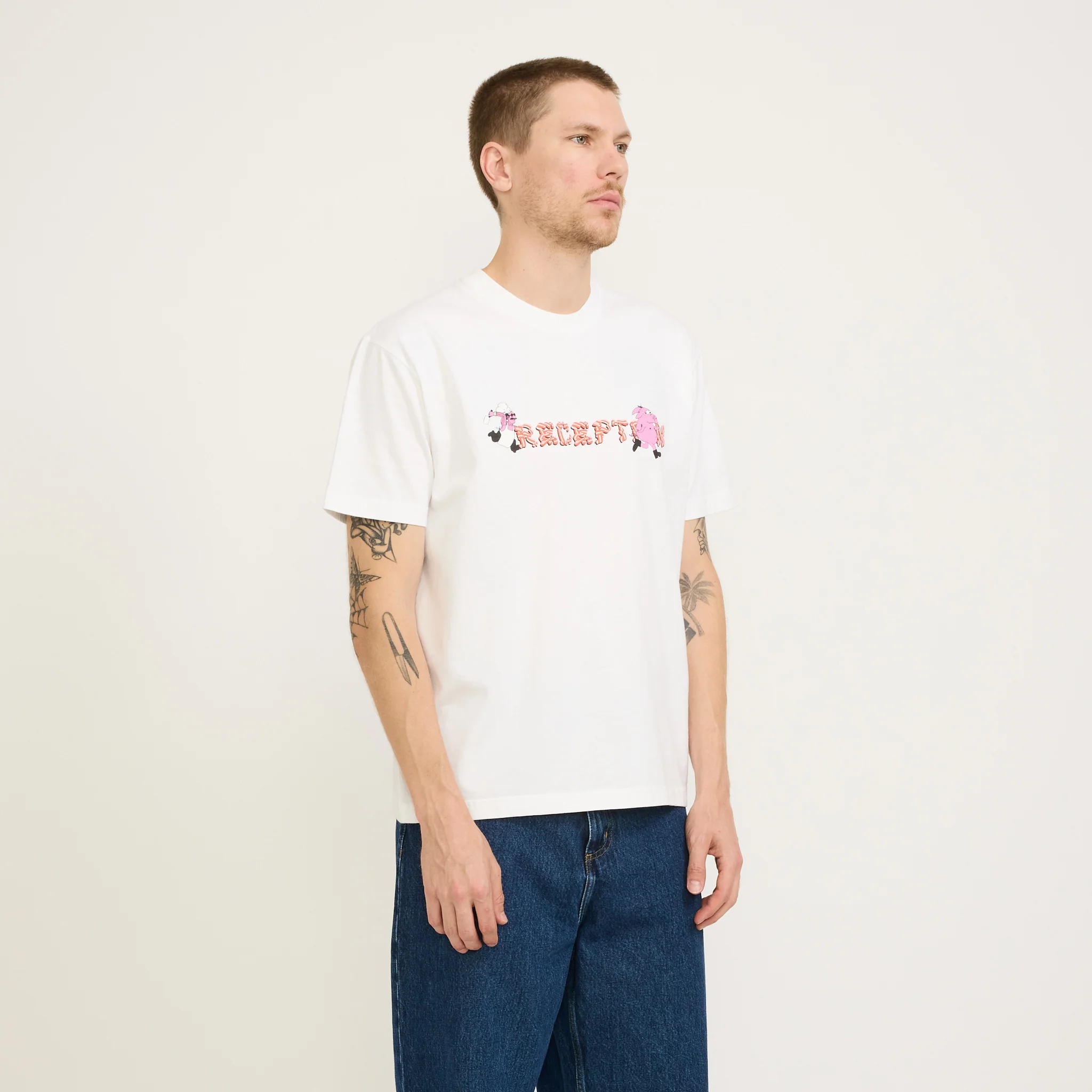 SS Tee Bacon White - Image 3