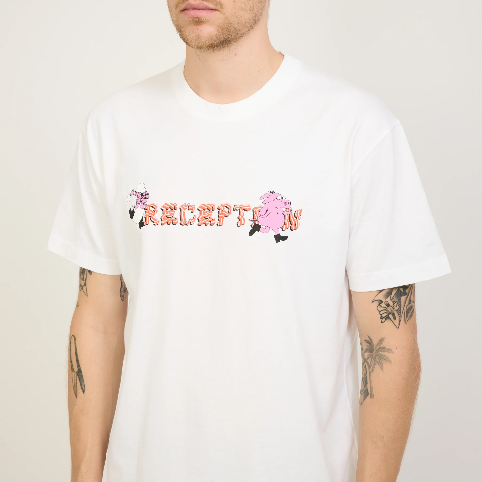 SS Tee Bacon White - Image 5