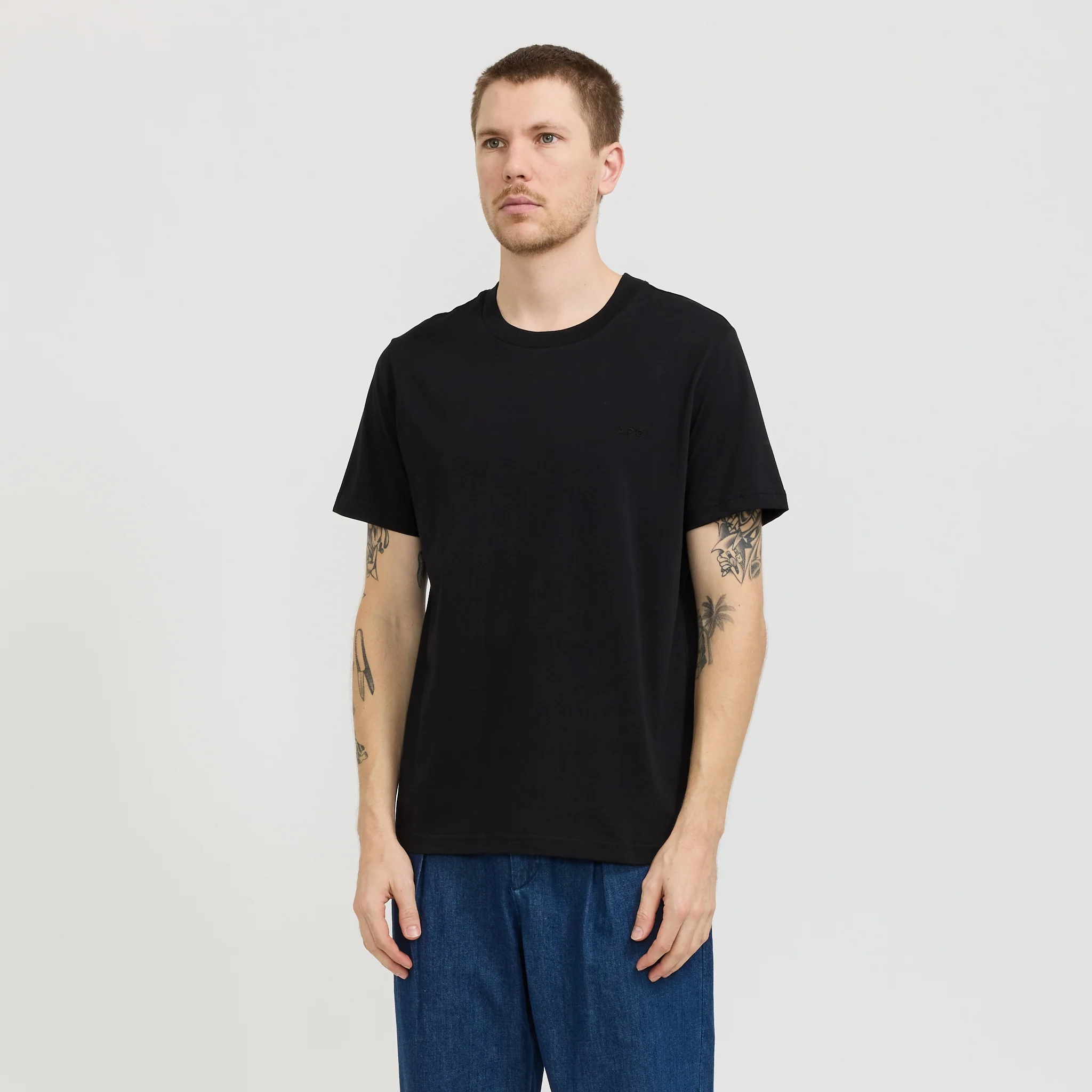 Standard APC Brodee T-Shirt Black - Image 5