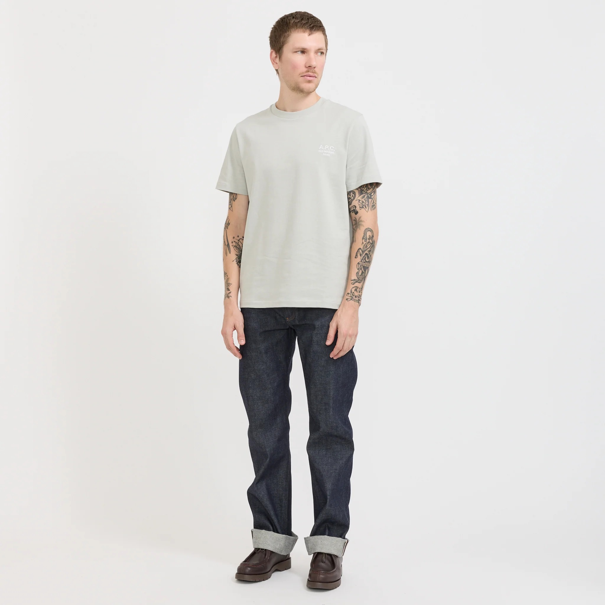 Standard Rue Madame T-Shirt Lilac/White - Image 2