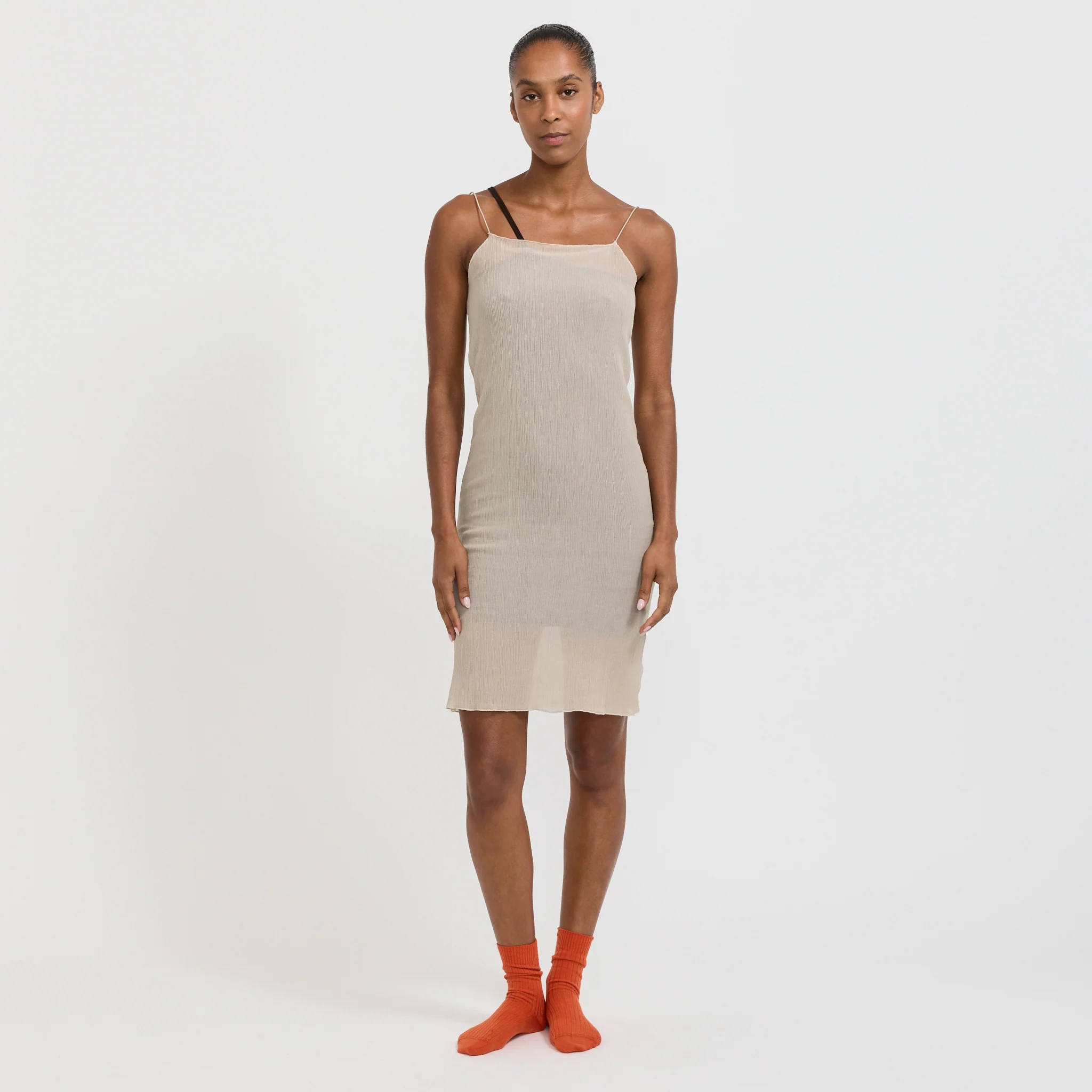 Sti Slip Dress Sylva Beige