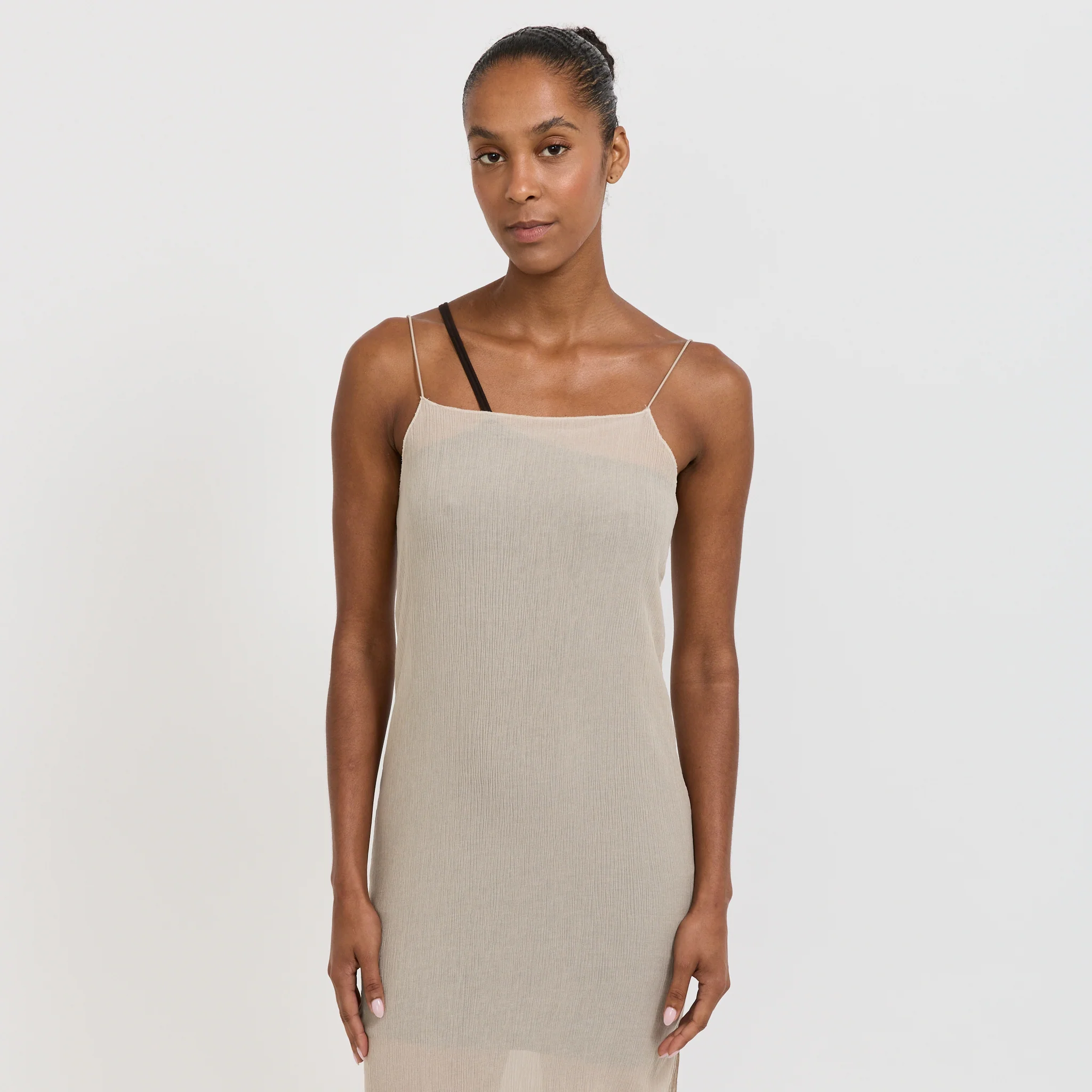 Sti Slip Dress Sylva Beige - Image 4