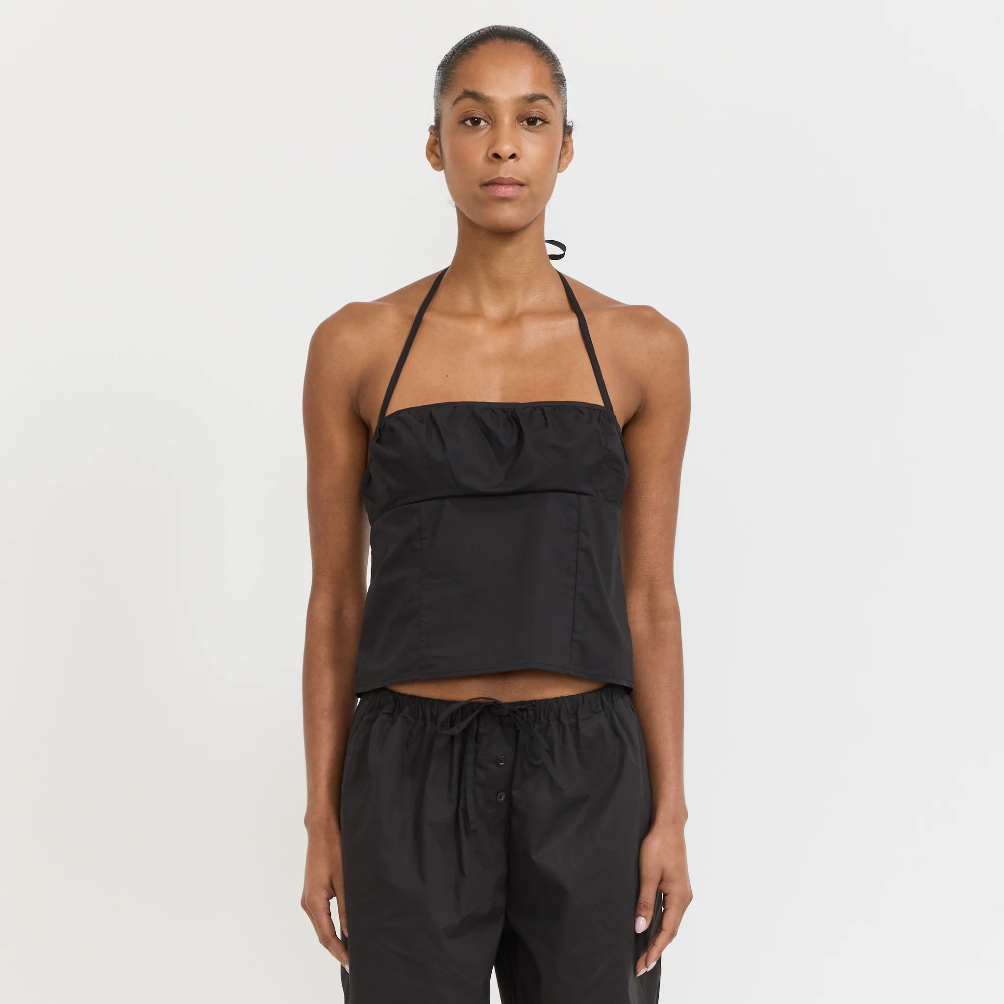 Strap Top Black