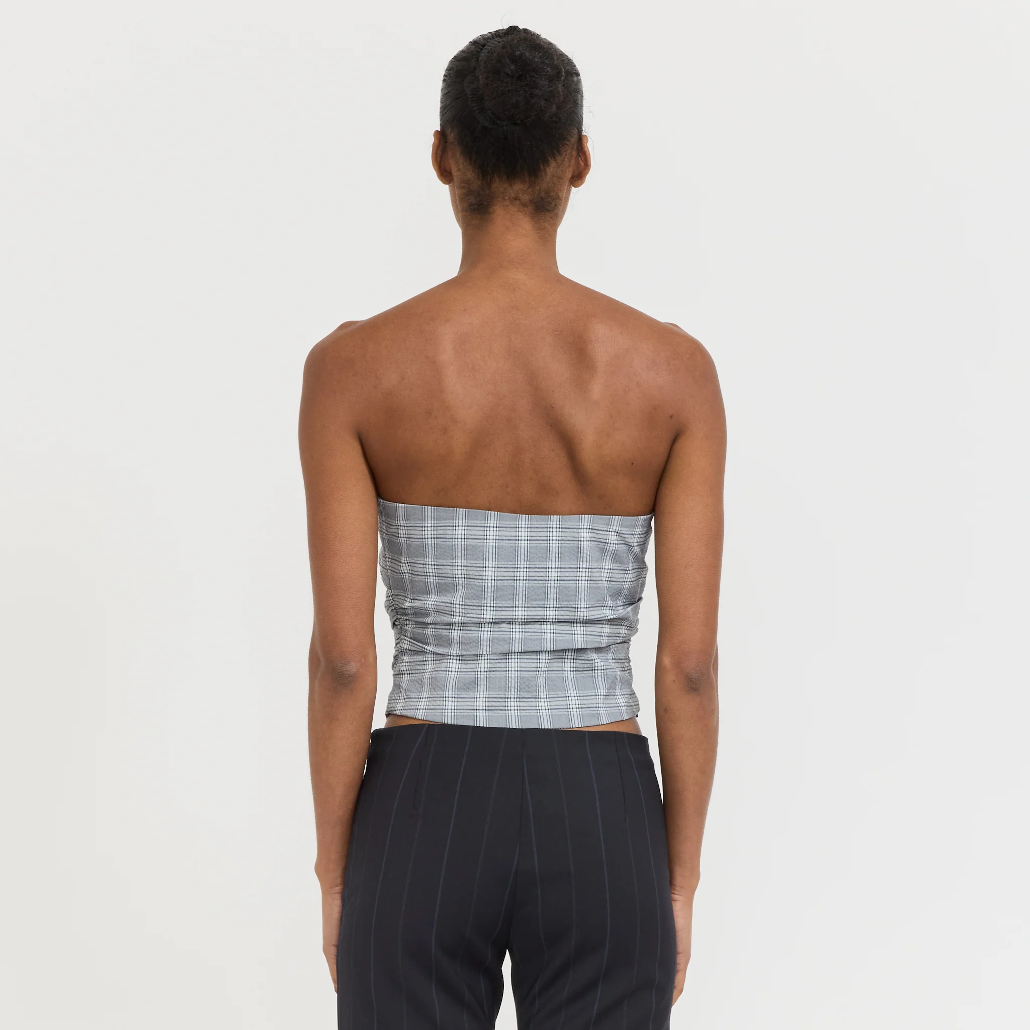 Subject Bustier Petrol Check - Image 4