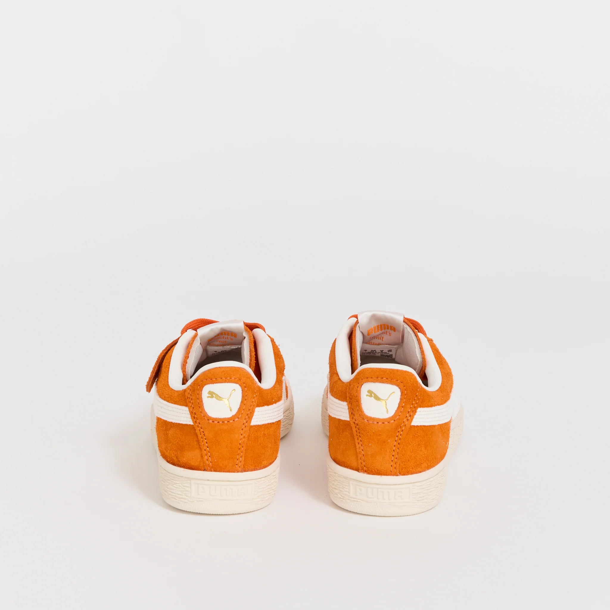 Suede Charles F. Stead IV Orange Glo/Puma White - Image 4