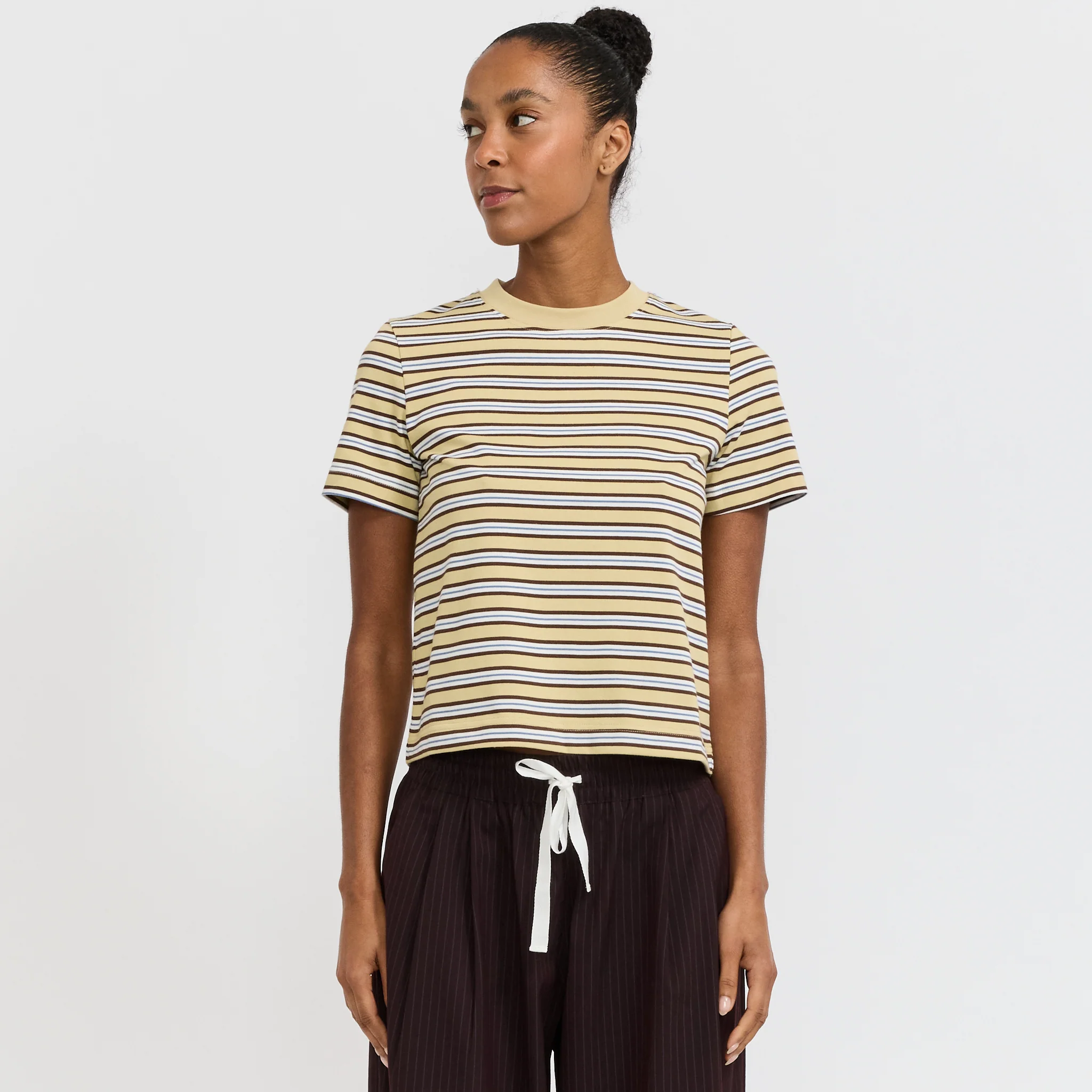 Suki Cream Tee - Image 6