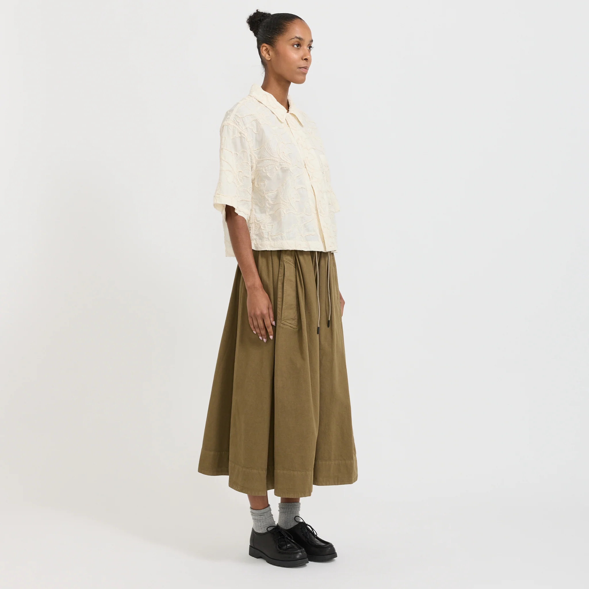 Sumatra Shirt Wheat - Image 6
