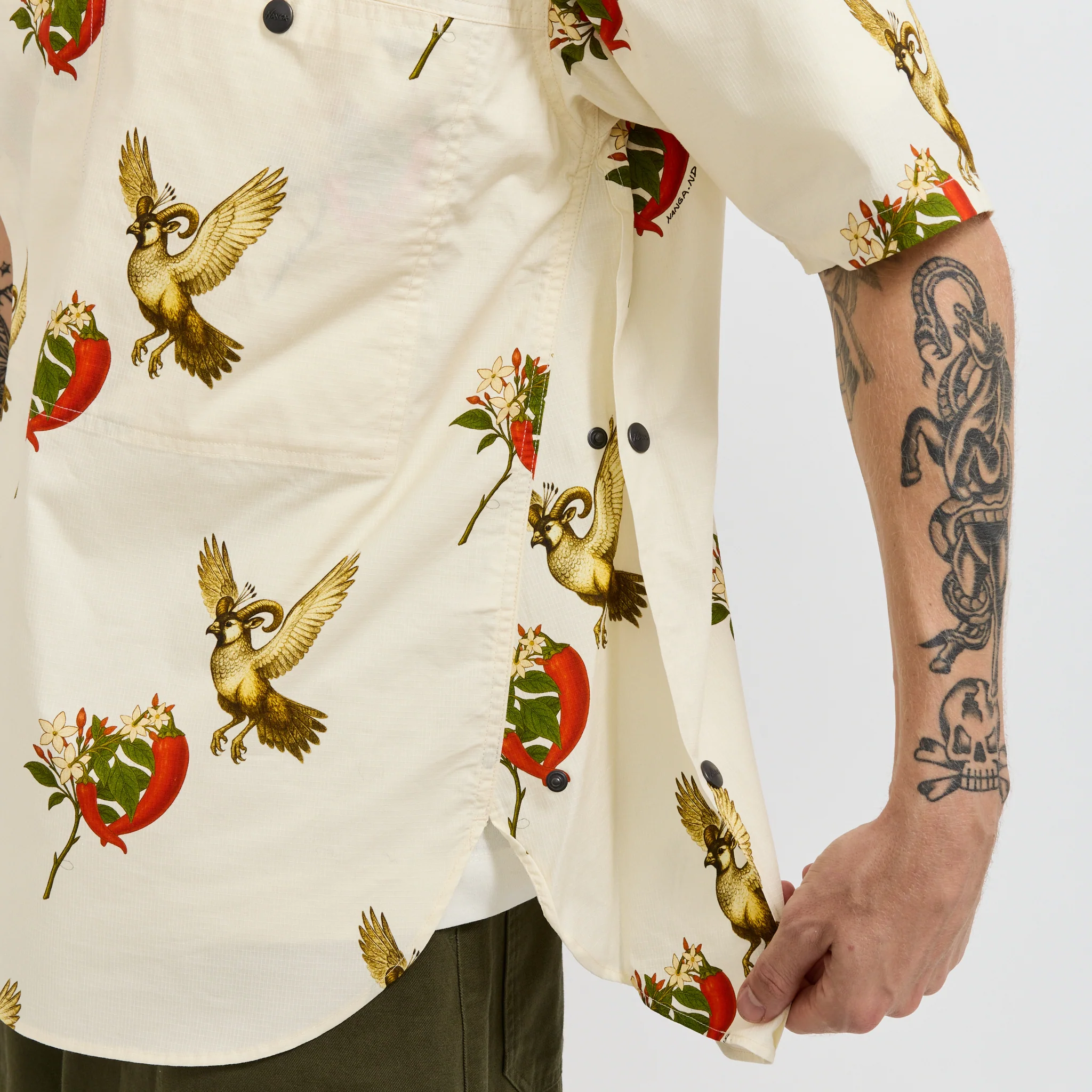 Sunnyday Work S/S Shirt Cream - Image 7