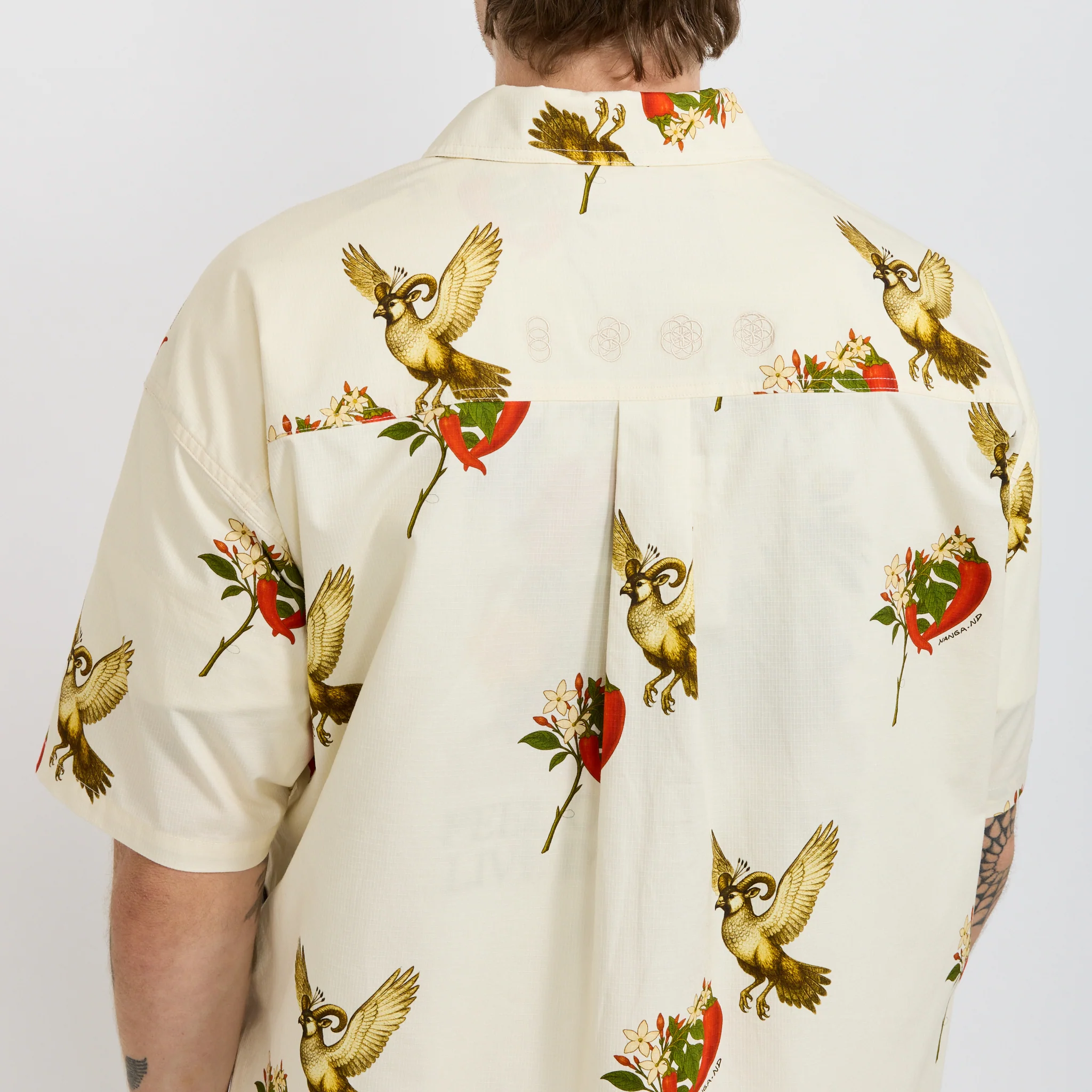 Sunnyday Work S/S Shirt Cream - Image 8