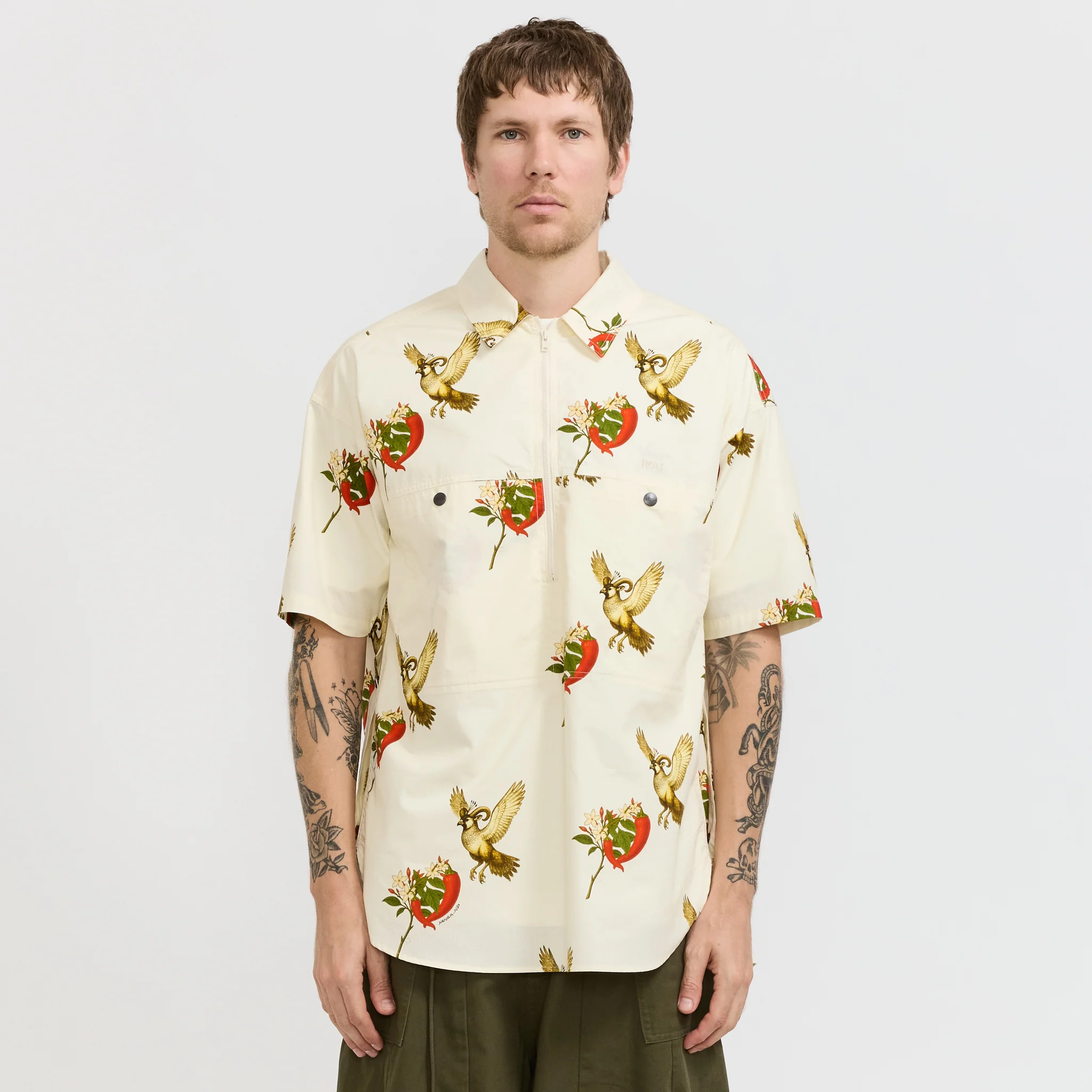 Sunnyday Work S/S Shirt Cream - Image 9