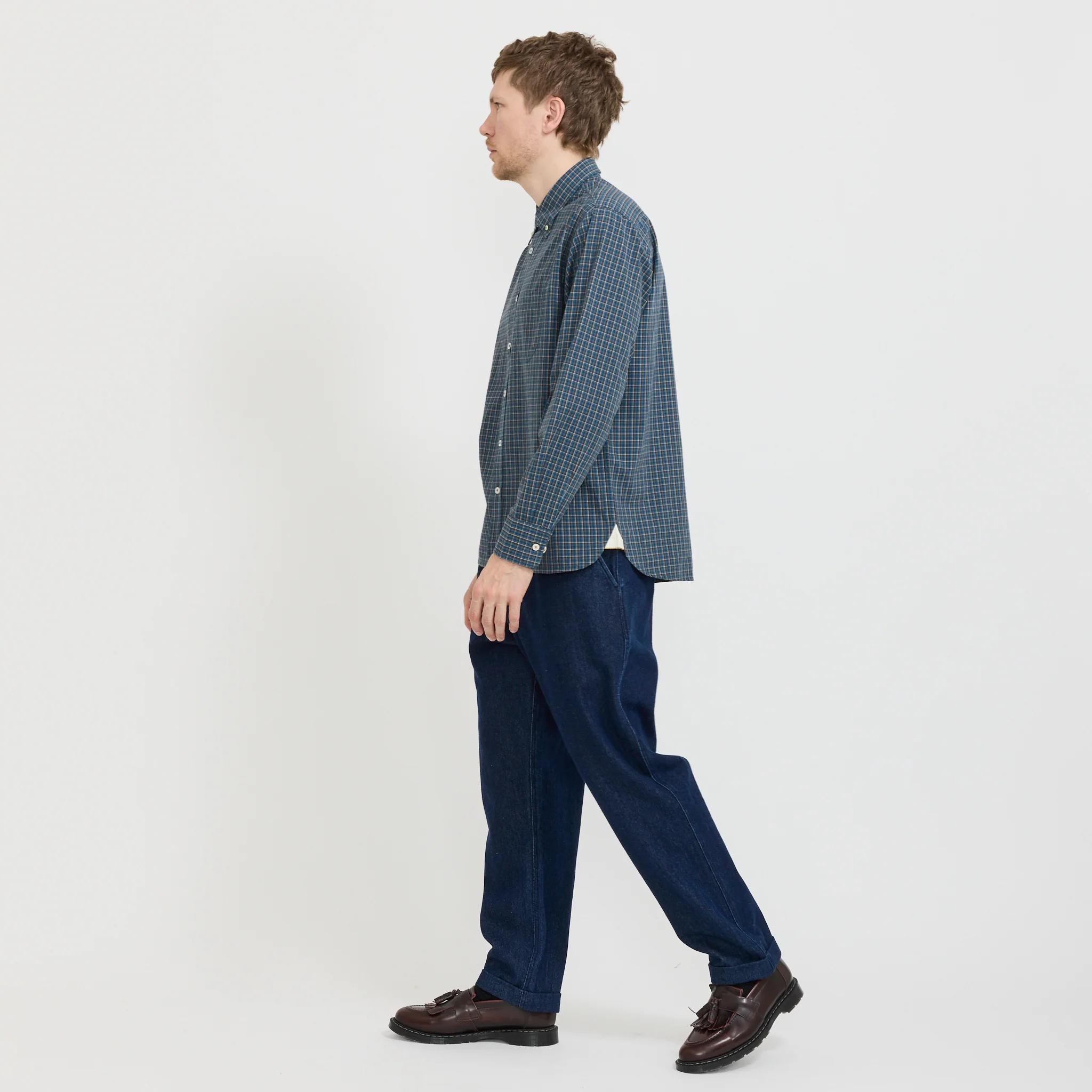 Super Chino Indigo Work Denim - Image 2
