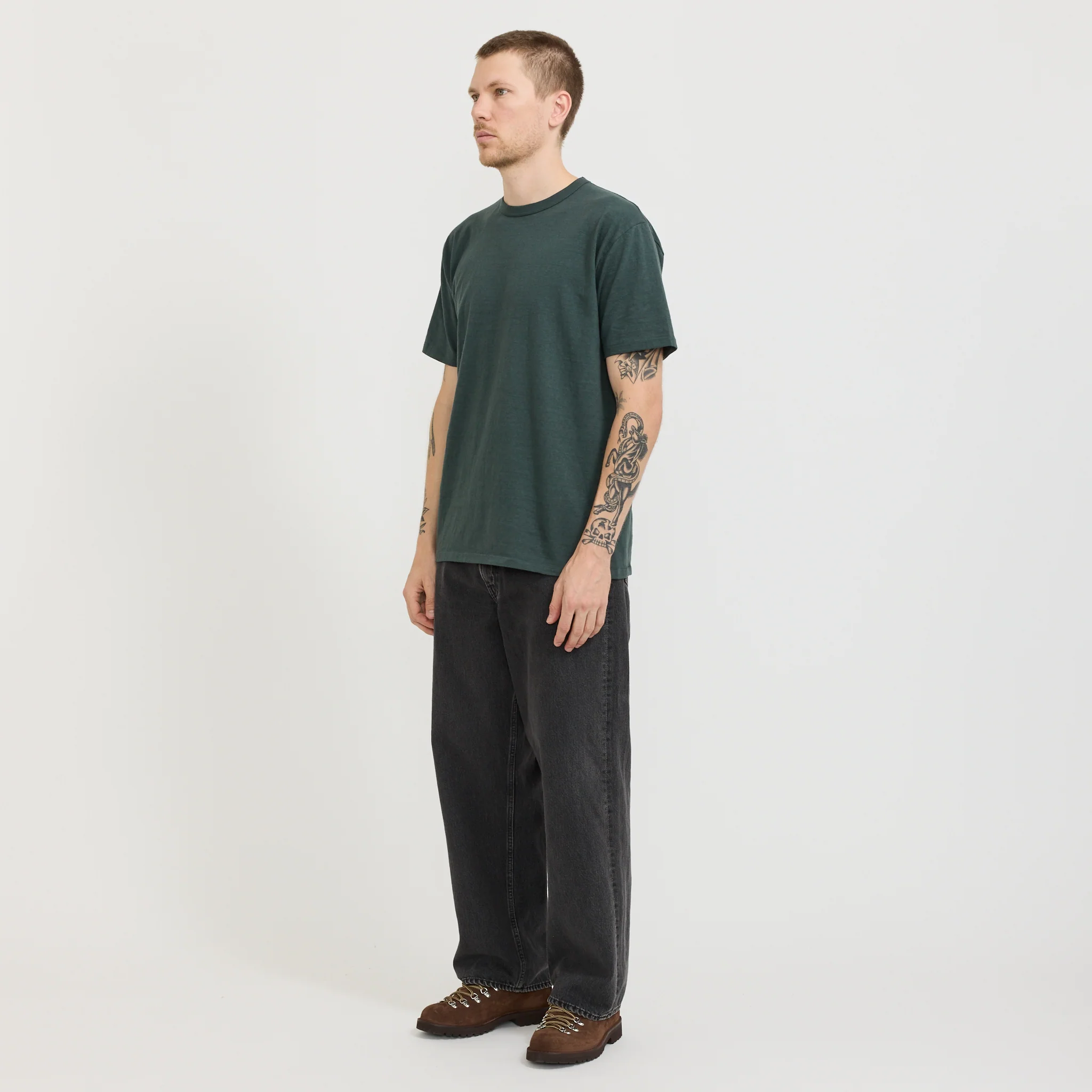Super Dad's Denim Pants Black Denim Stone