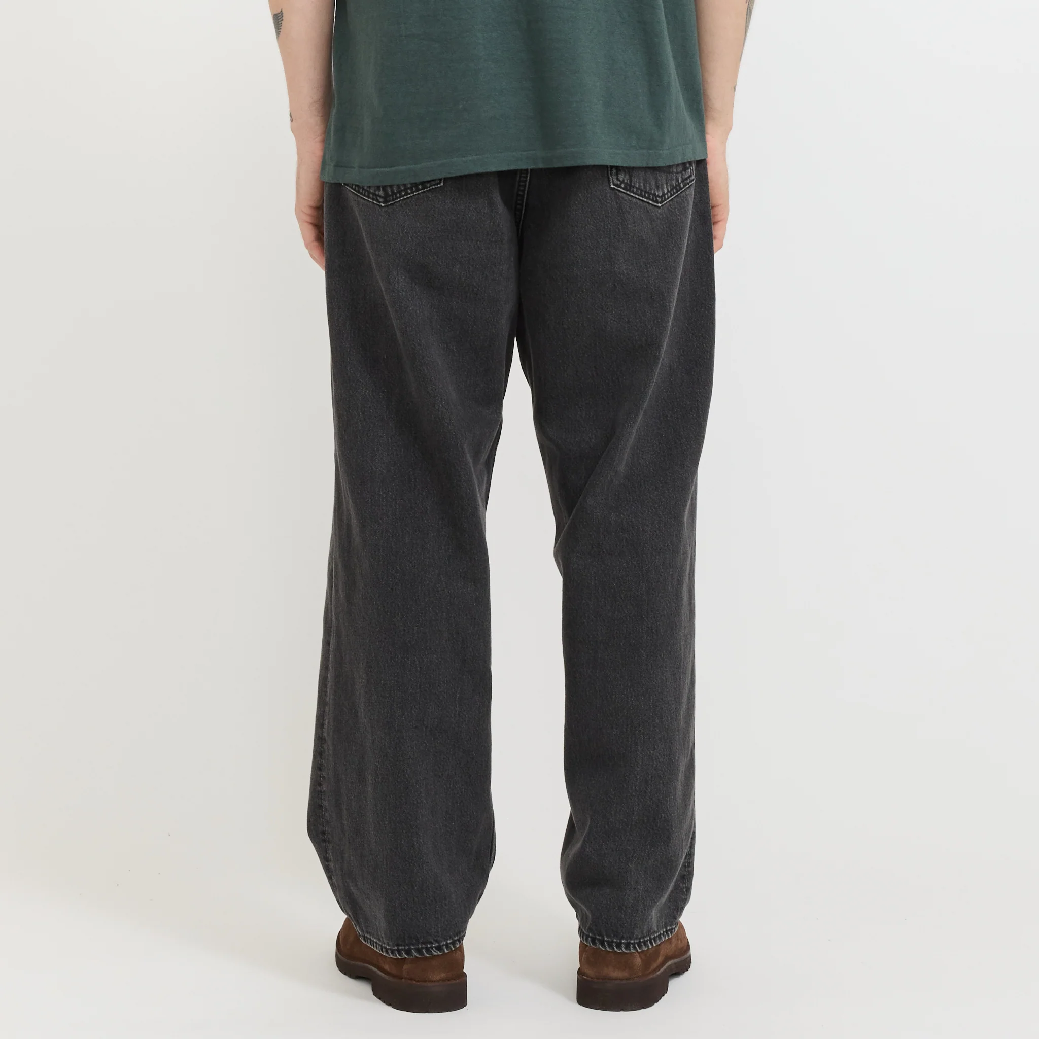 Super Dad's Denim Pants Black Denim Stone - Image 4