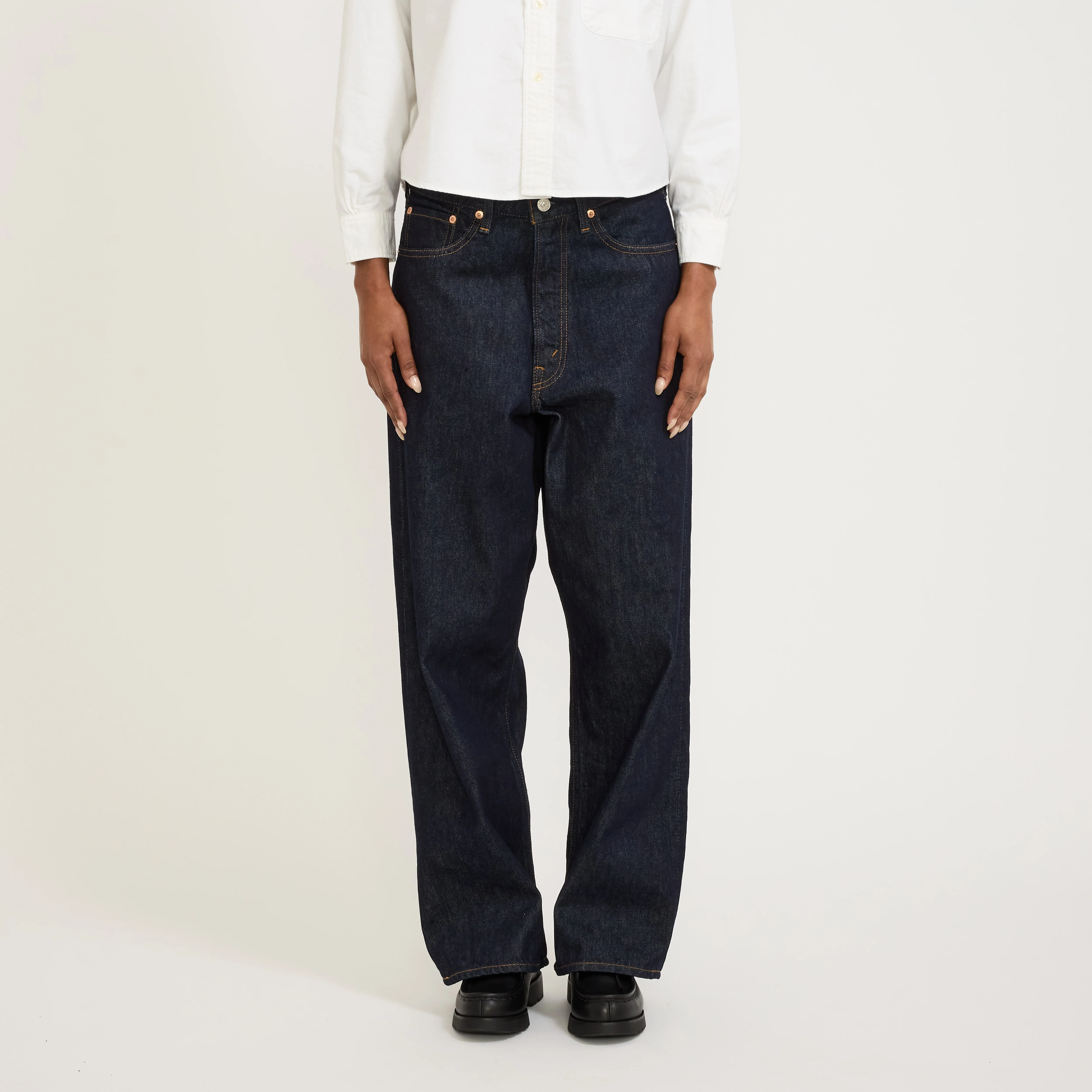 Super Dad's Denim Pants One Wash Womens