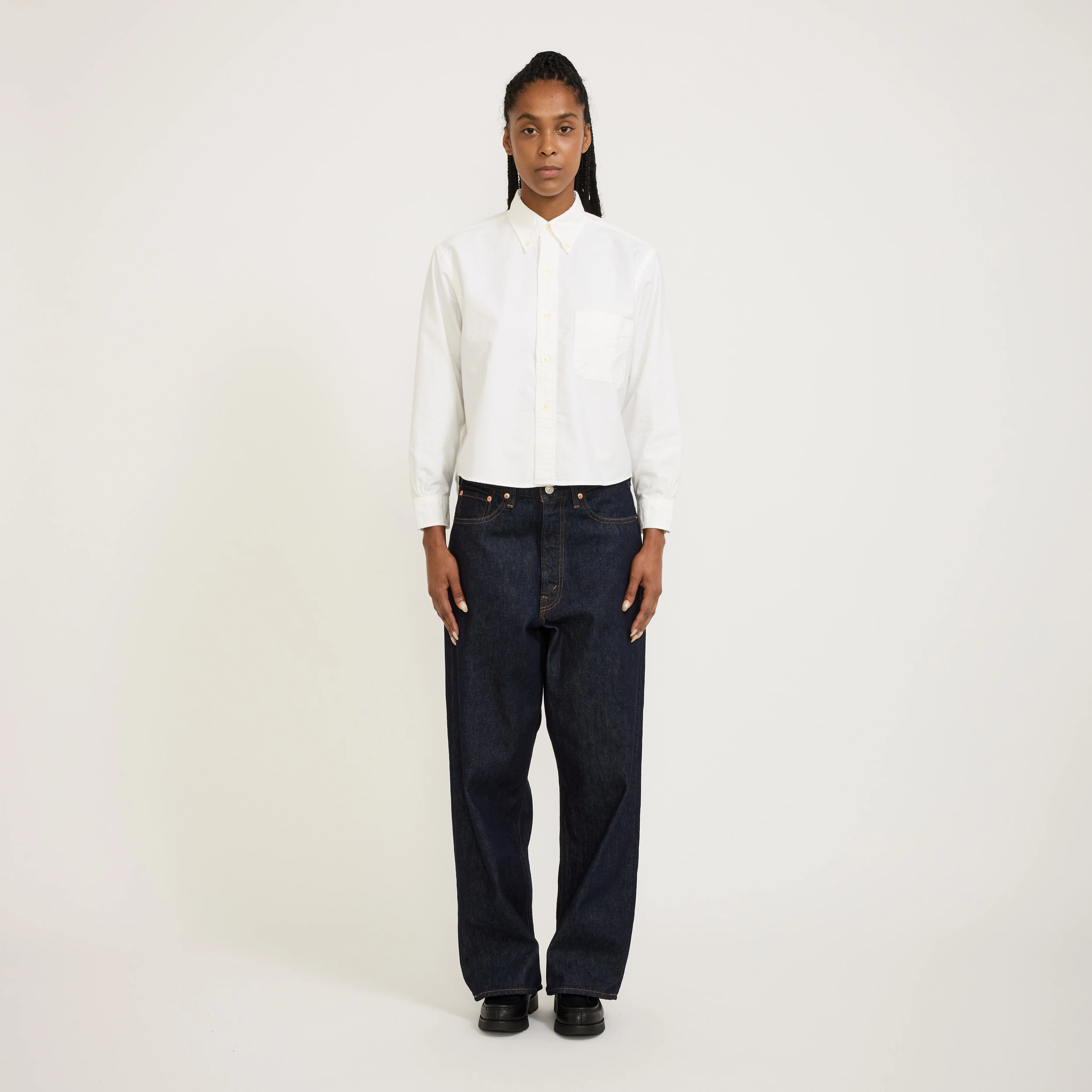 Super Dad's Denim Pants One Wash Womens - Image 2