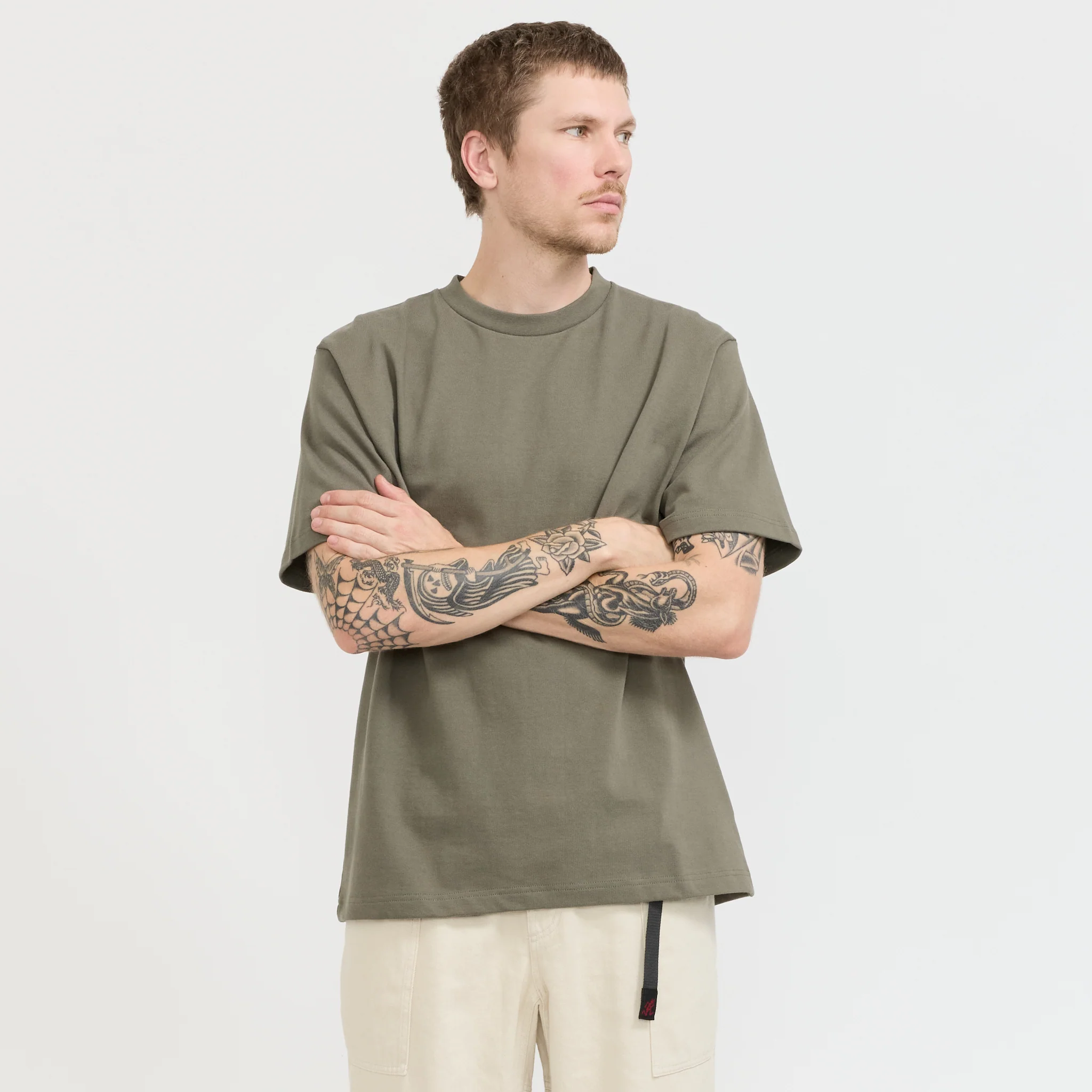 Super Weight Tee Olive