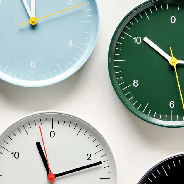 Table Clock White - Image 3