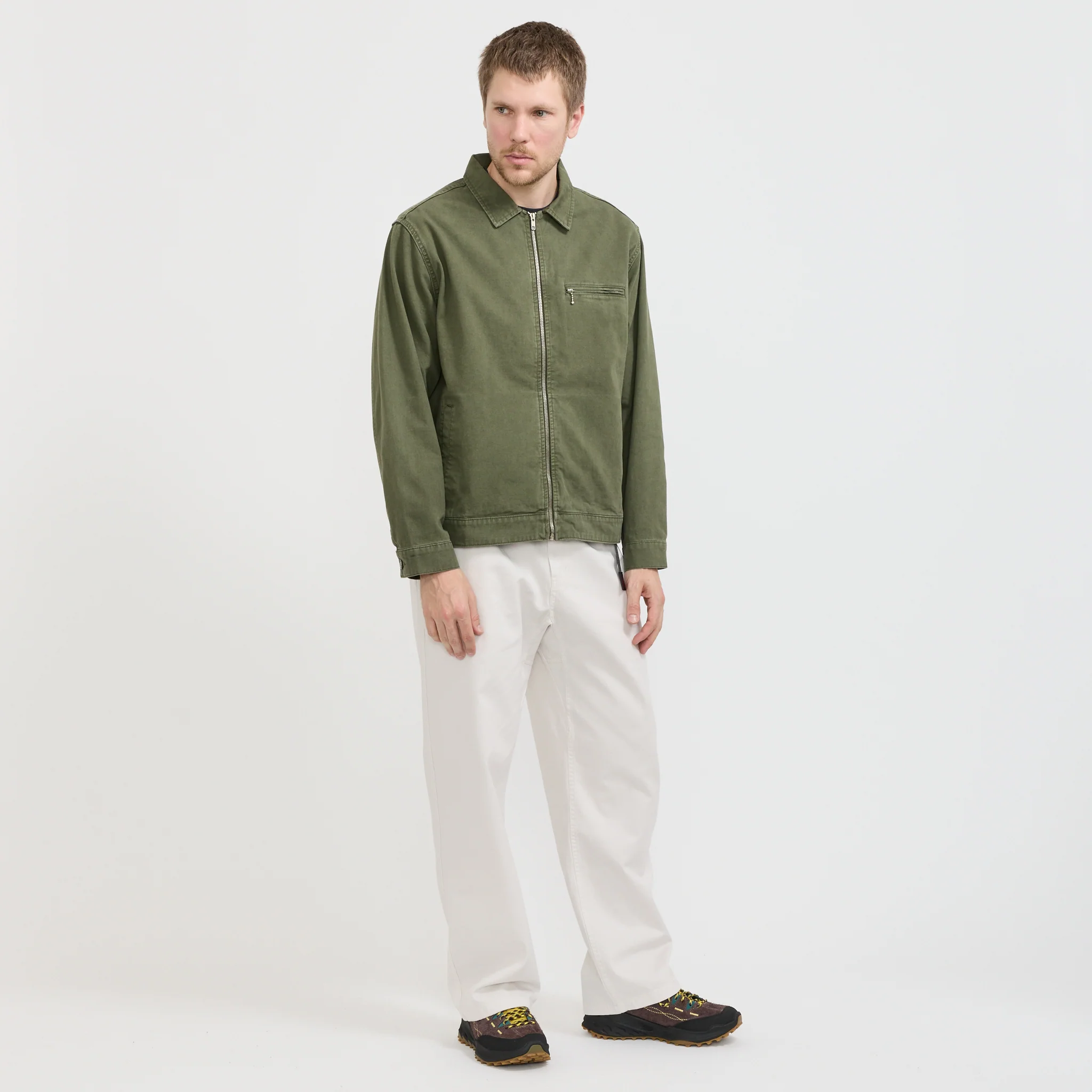 Taos Canvas Jacket Moss - Image 2