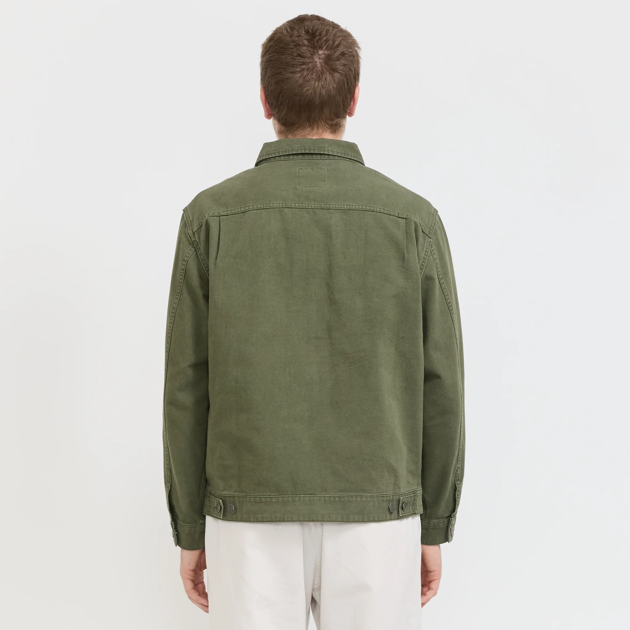 Taos Canvas Jacket Moss - Image 4