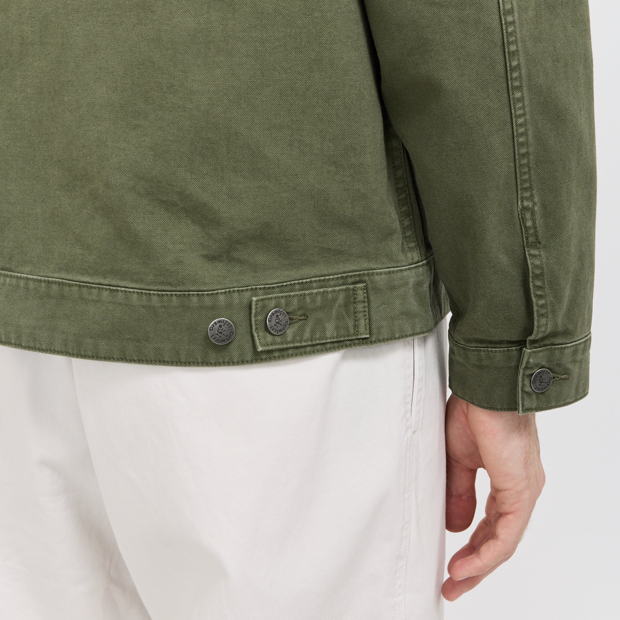Taos Canvas Jacket Moss - Image 7