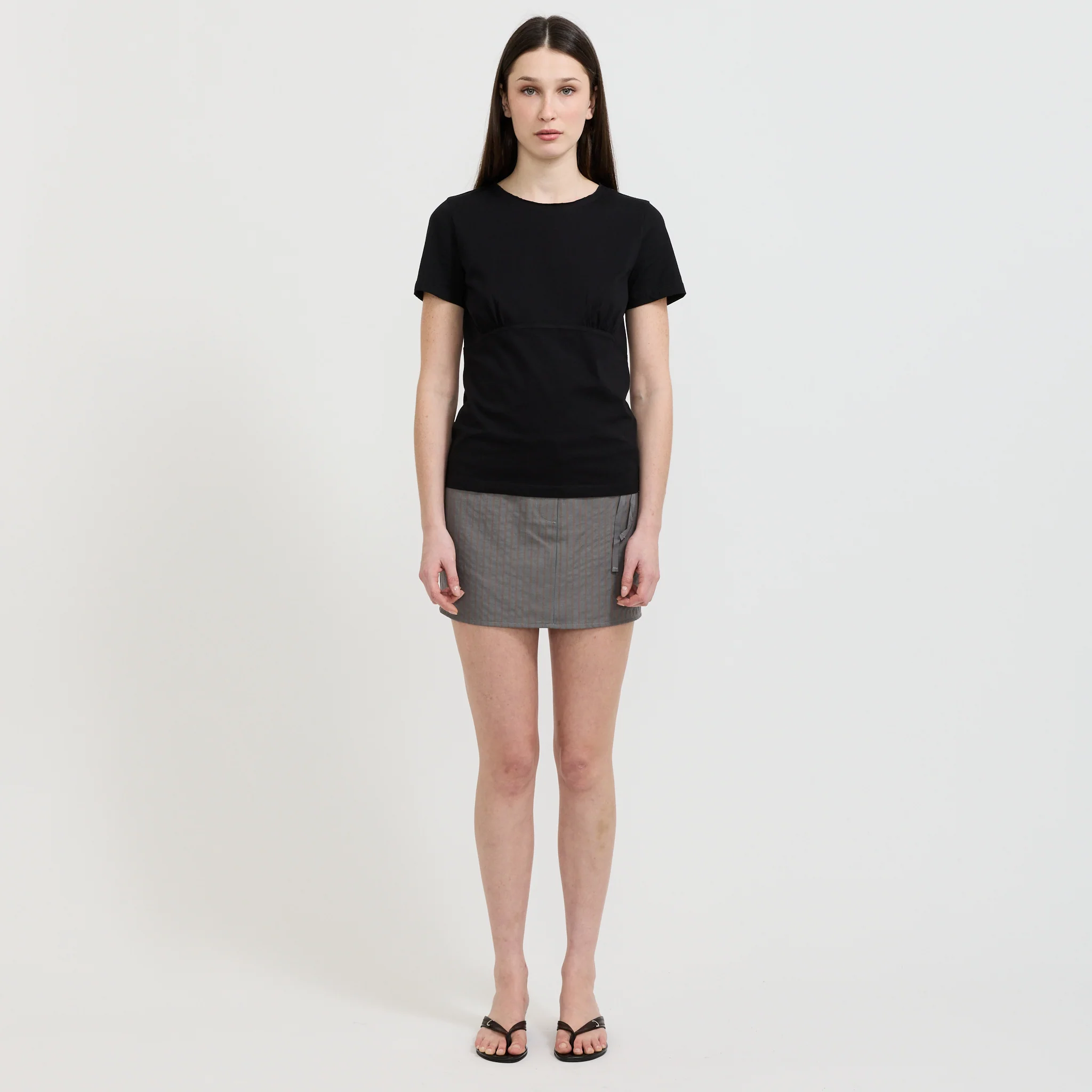 Tape Tee Black - Image 6