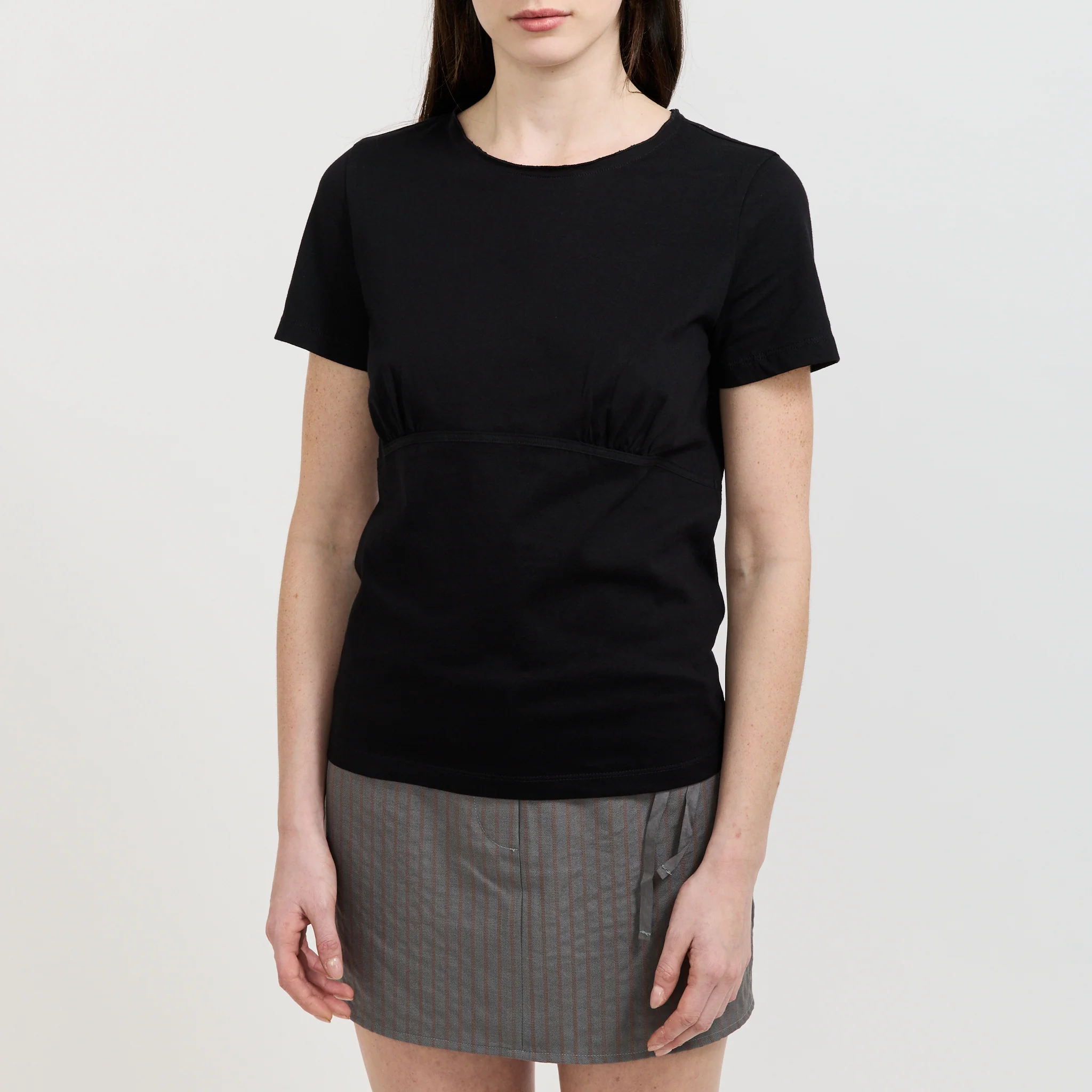 Tape Tee Black - Image 7