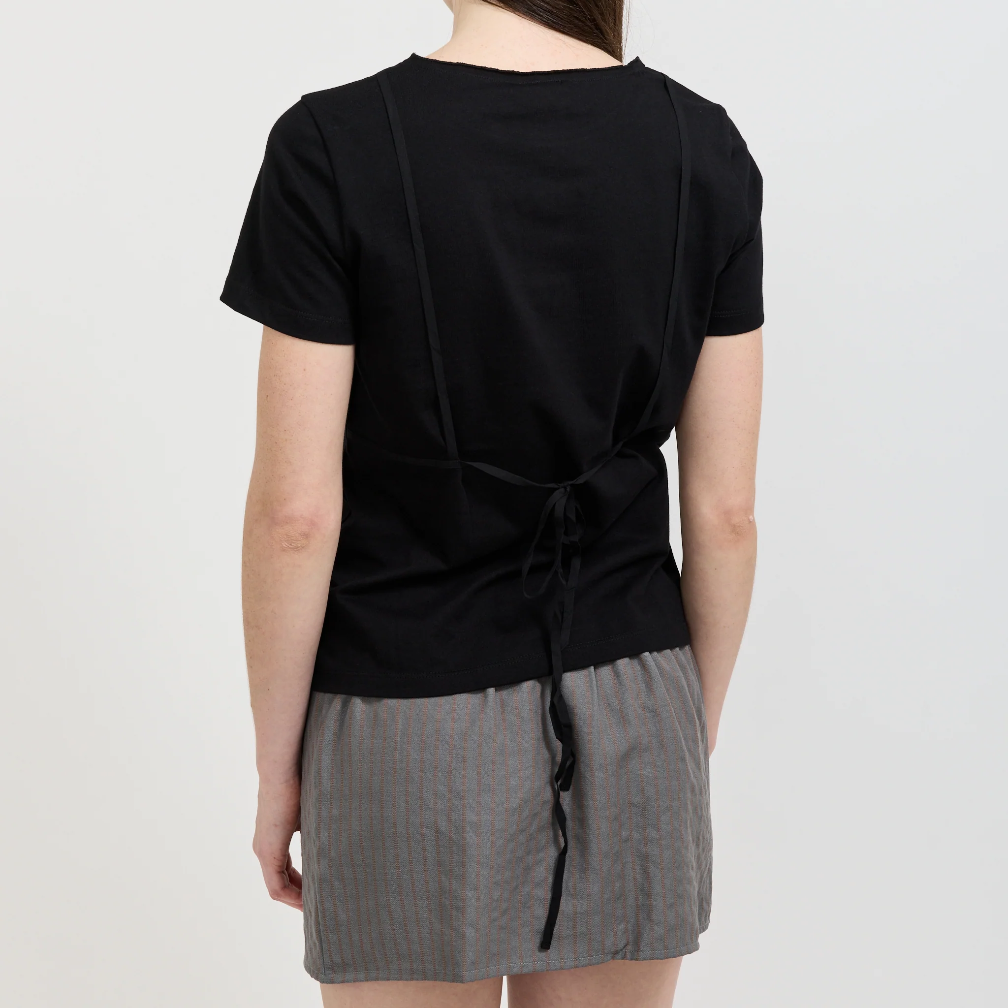 Tape Tee Black - Image 8