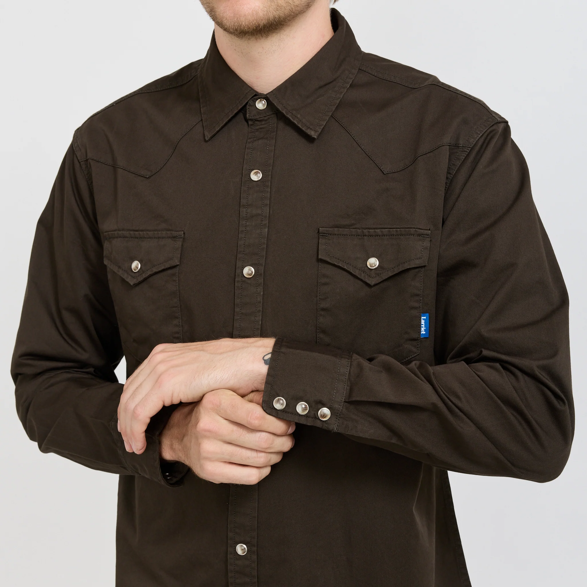 Taylor Shirt Brown - Image 6