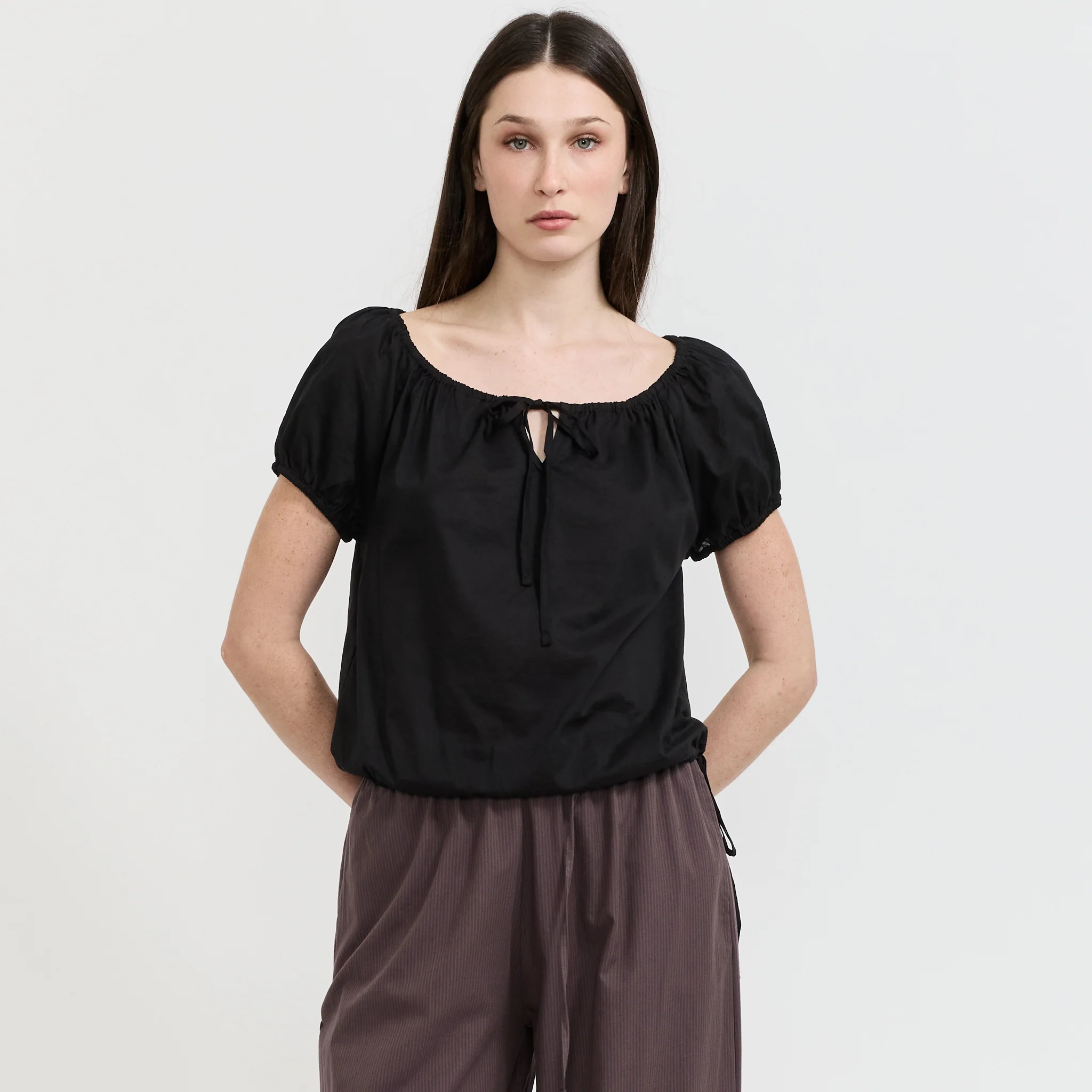 Tie Top Black
