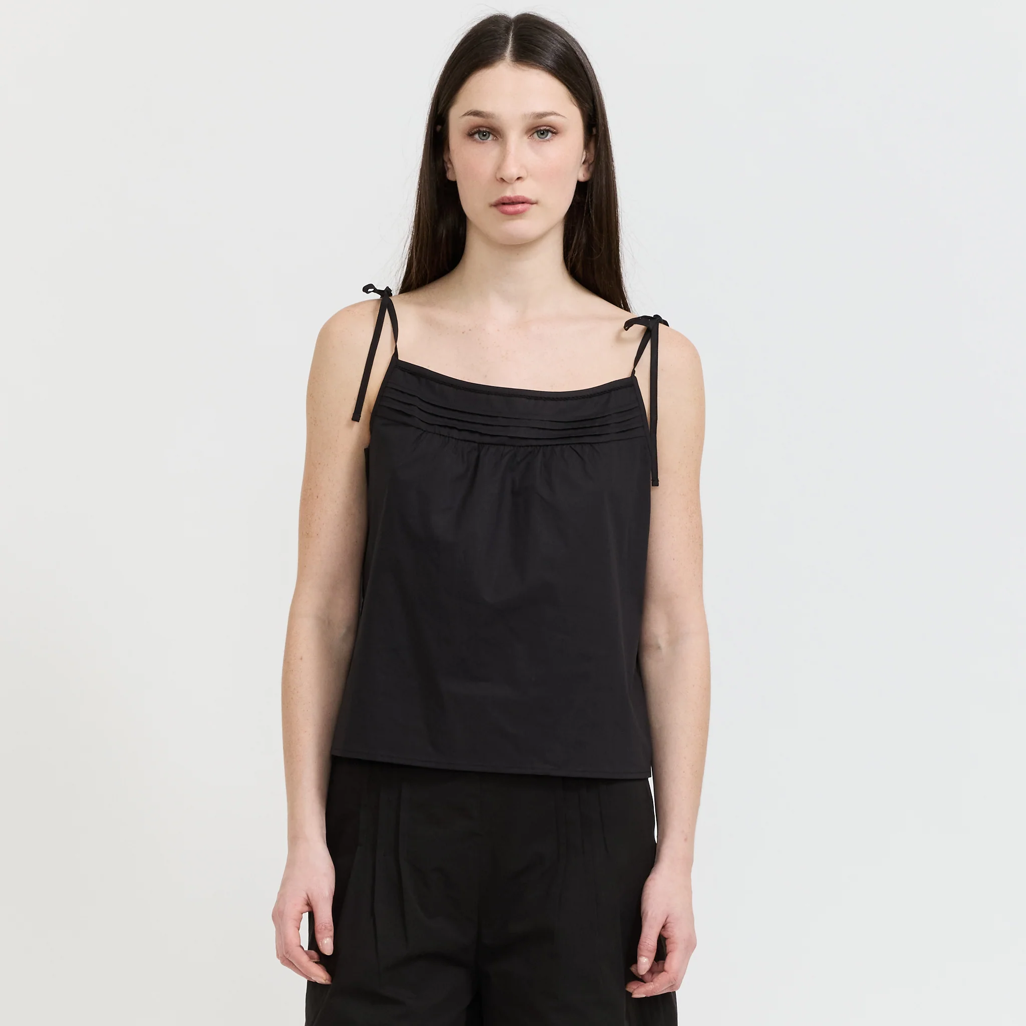 Tied Cami Black - Image 3