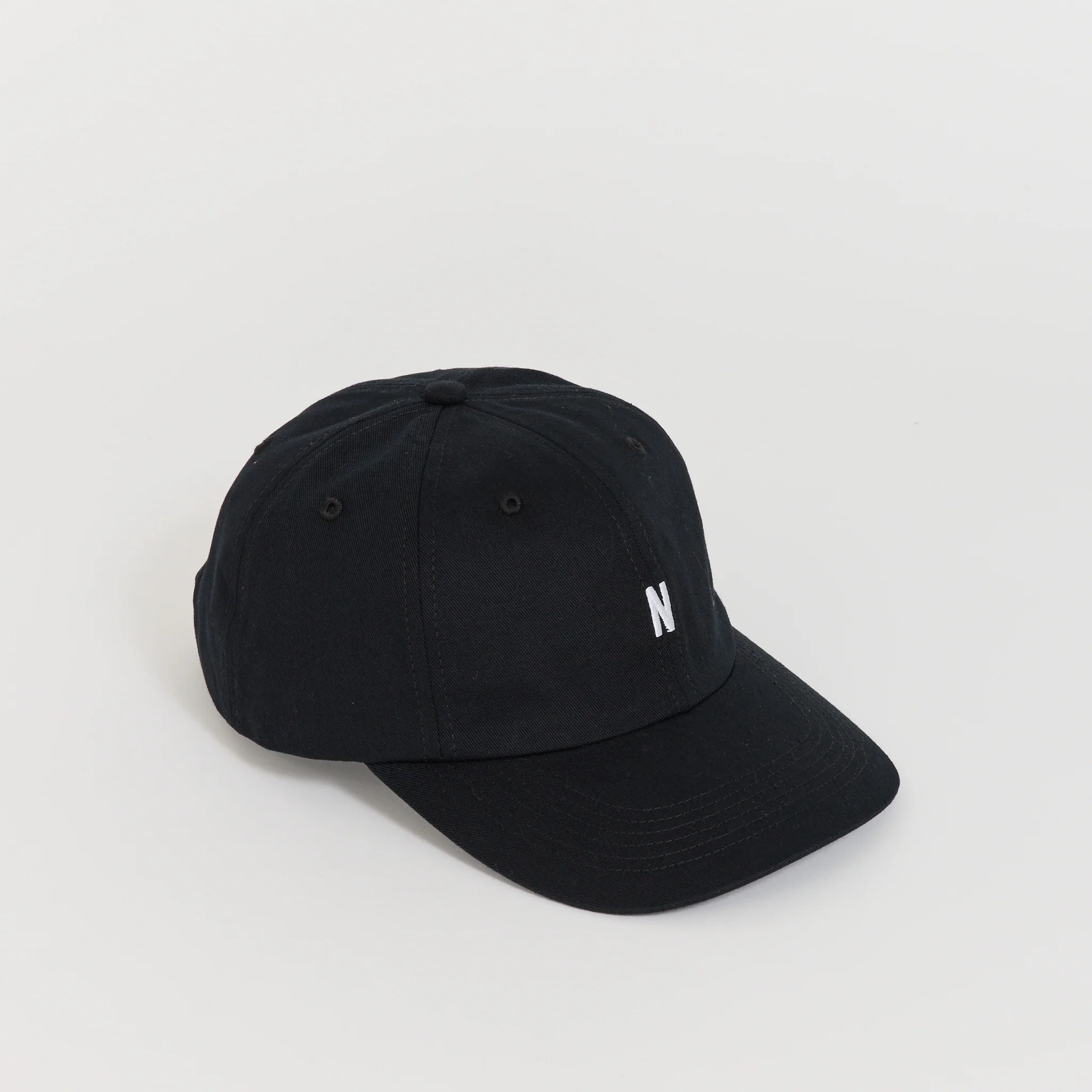 Twill Sports Cap Black