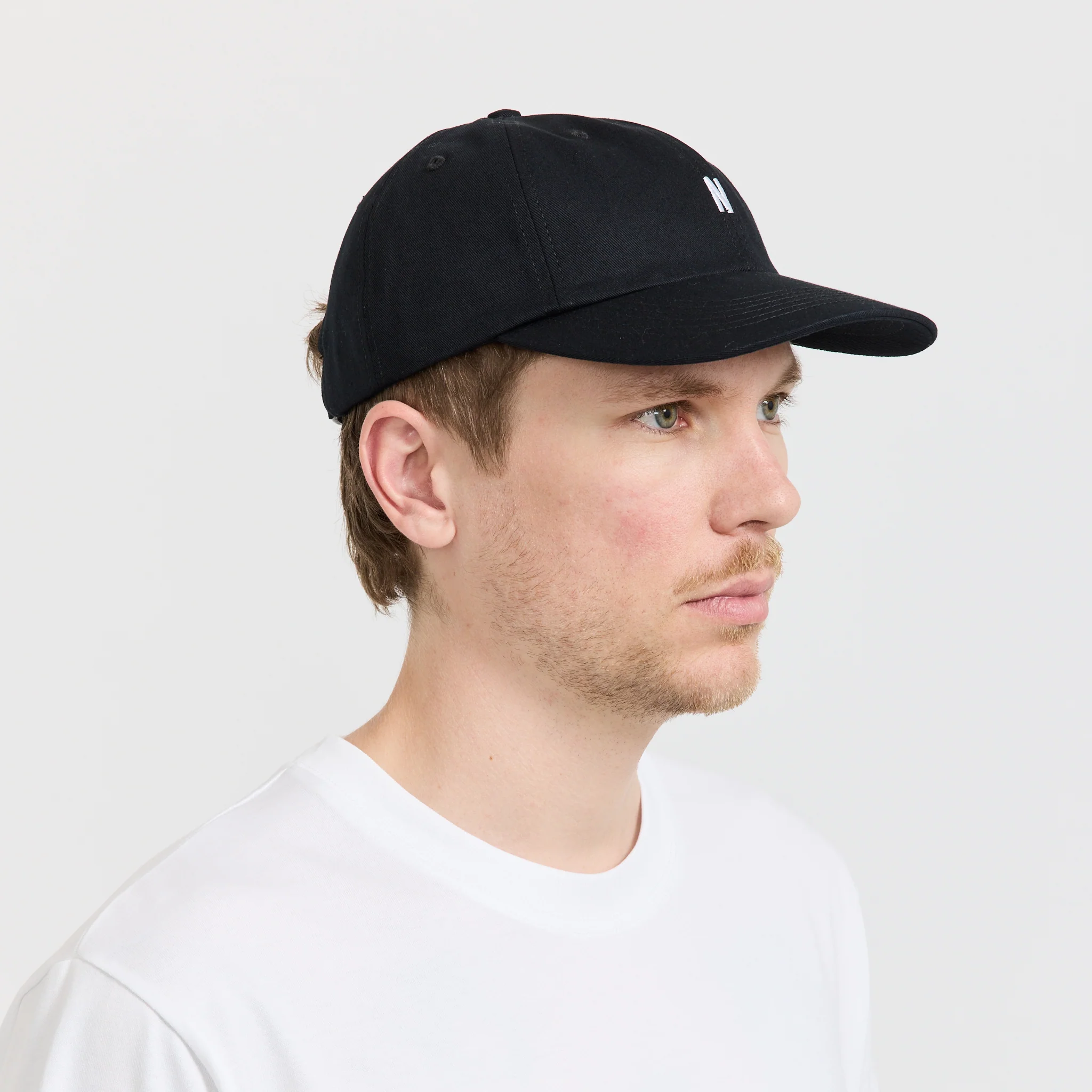 Twill Sports Cap Black - Image 3