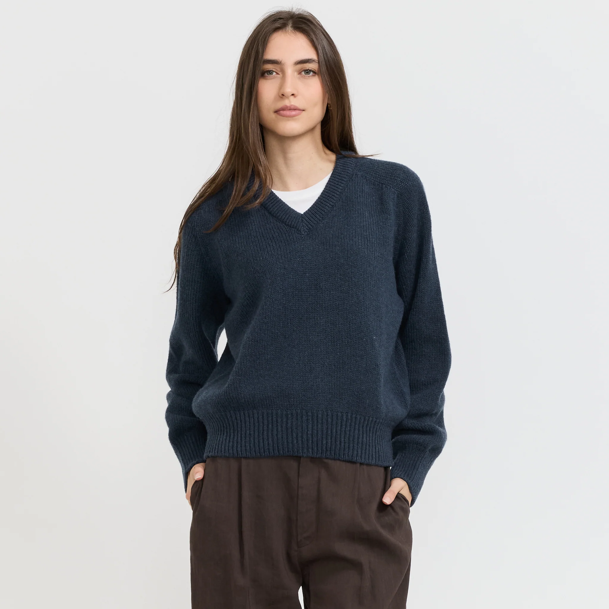 Twisted Mirror Pullover Navy Dream