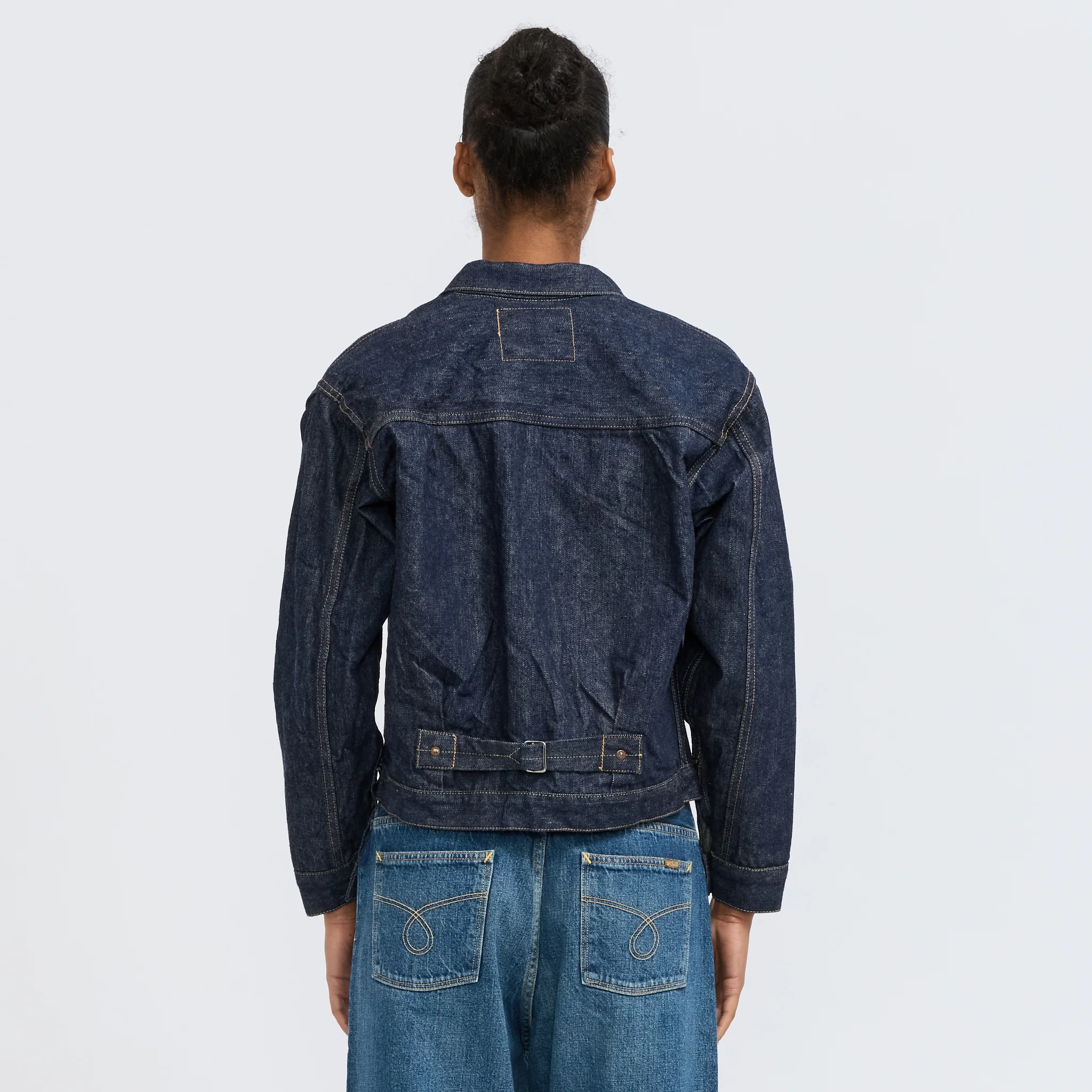 Type 1 40's Pleated Front Jacket One Wash Womens - Image 4