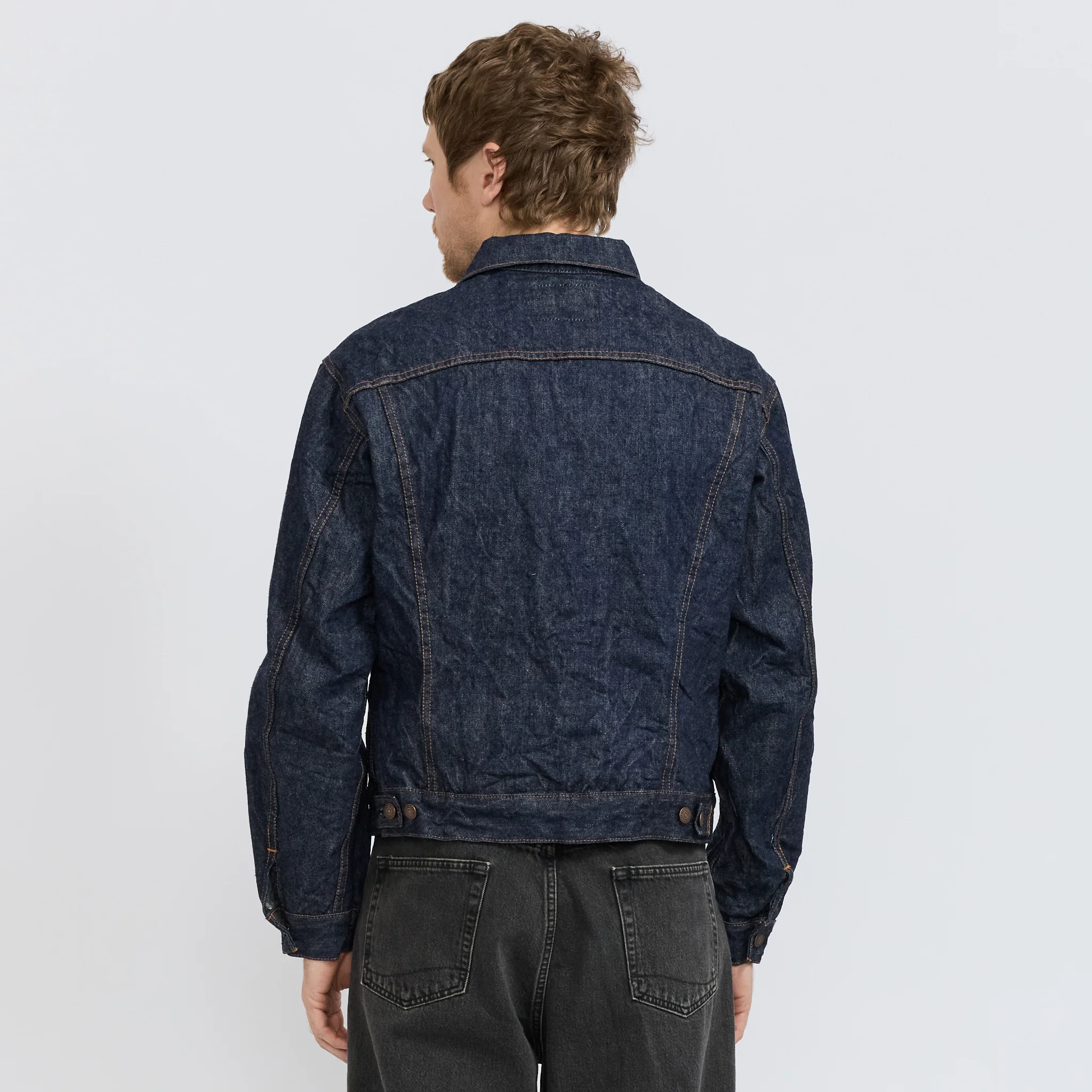 Type 3 1960's Denim Jacket One Wash - Image 4