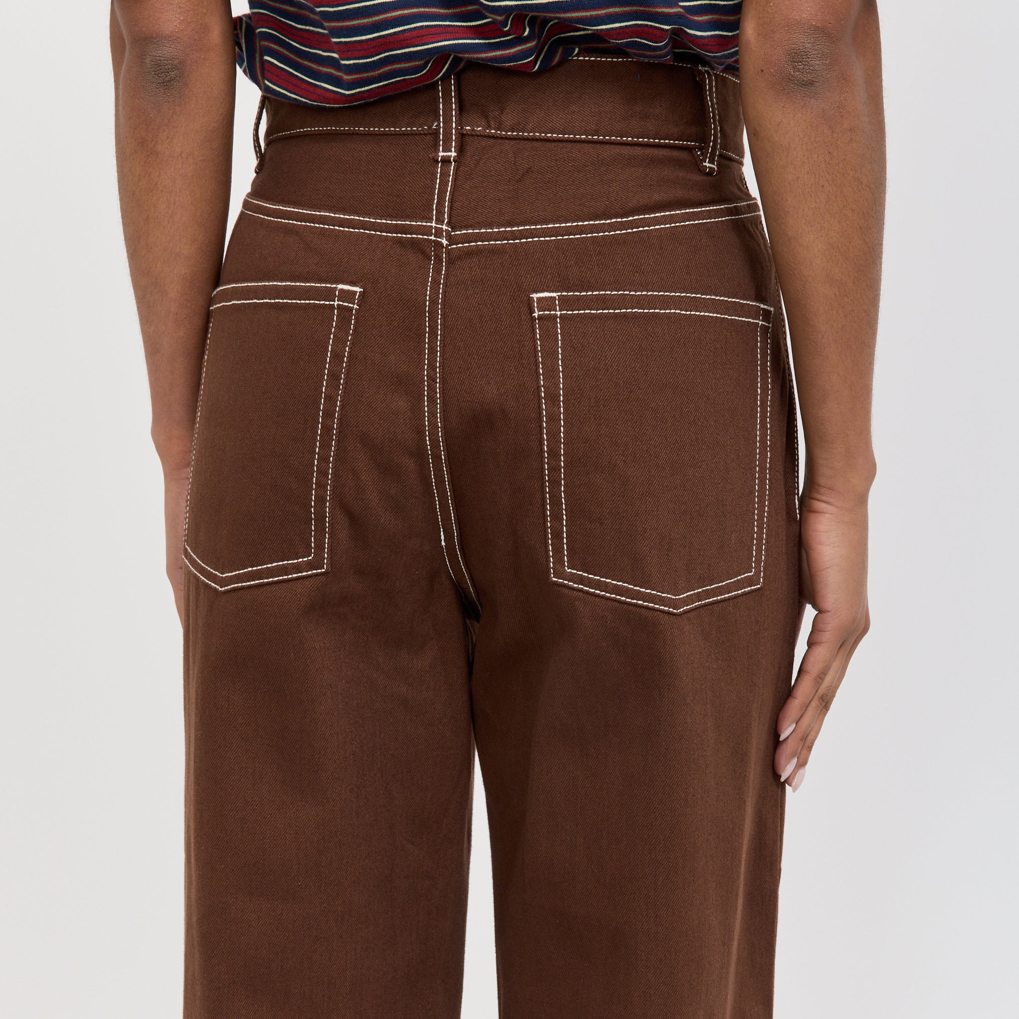 Unity Jeans Brown Denim - Image 6