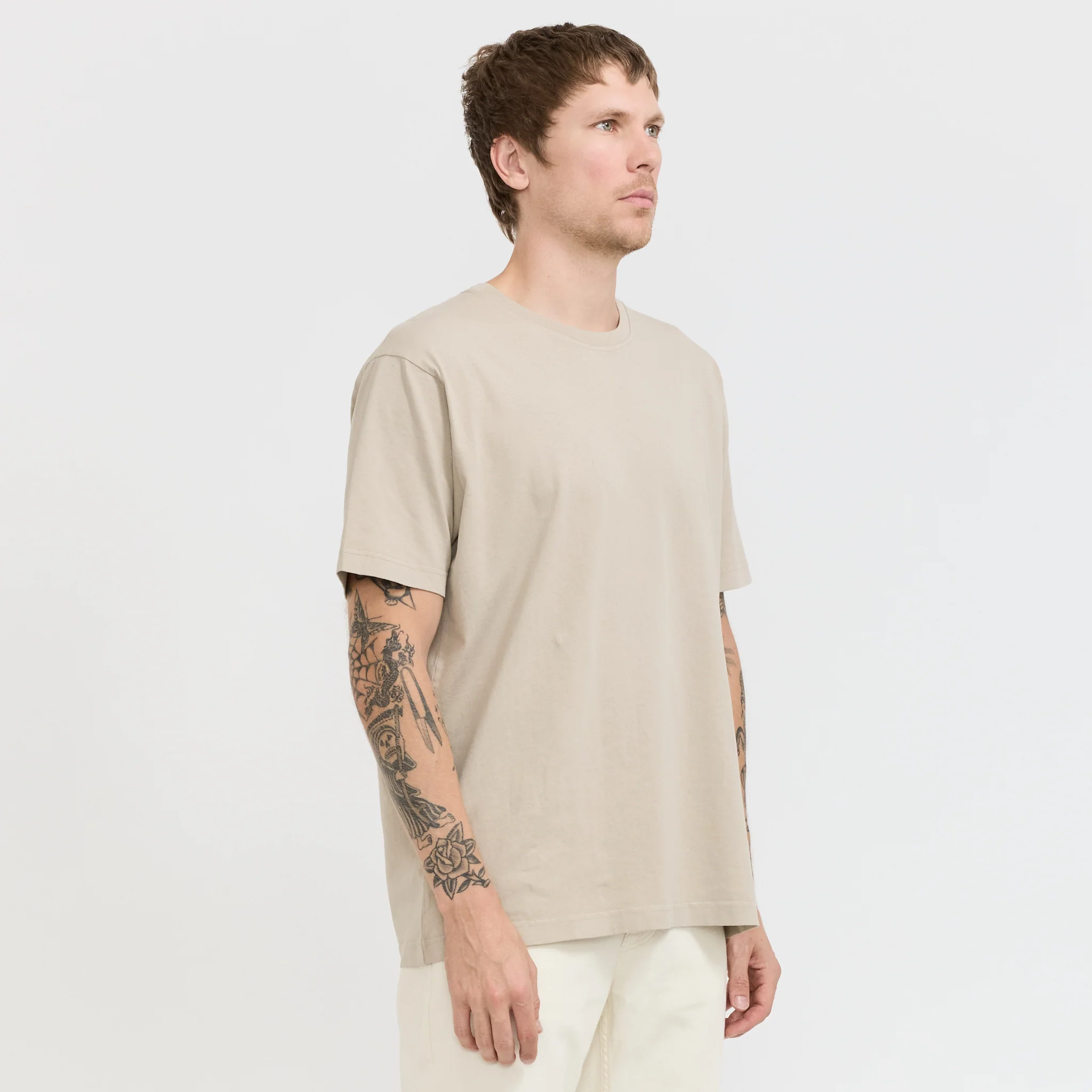 Uno Everyday T-Shirt Sand - Image 3