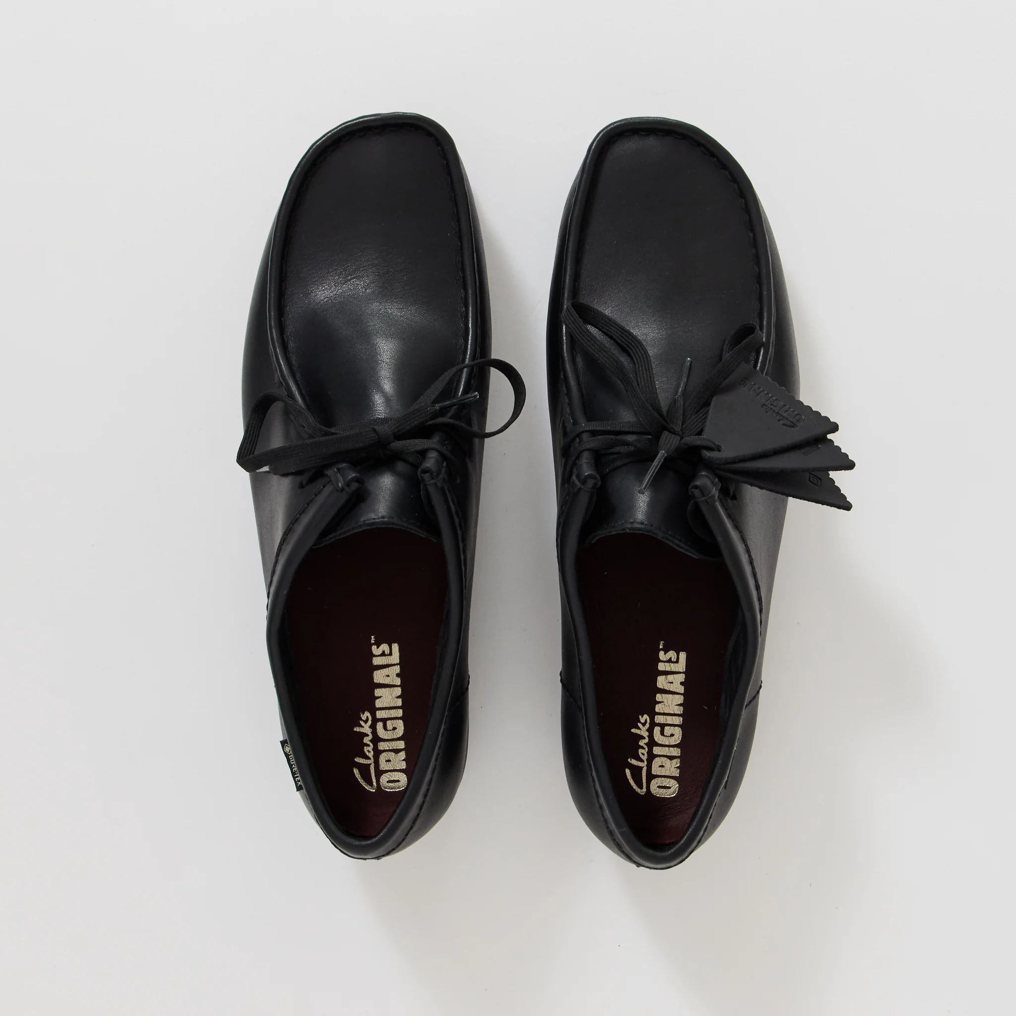 Wallabee GTX Black/Black Leather - Image 3