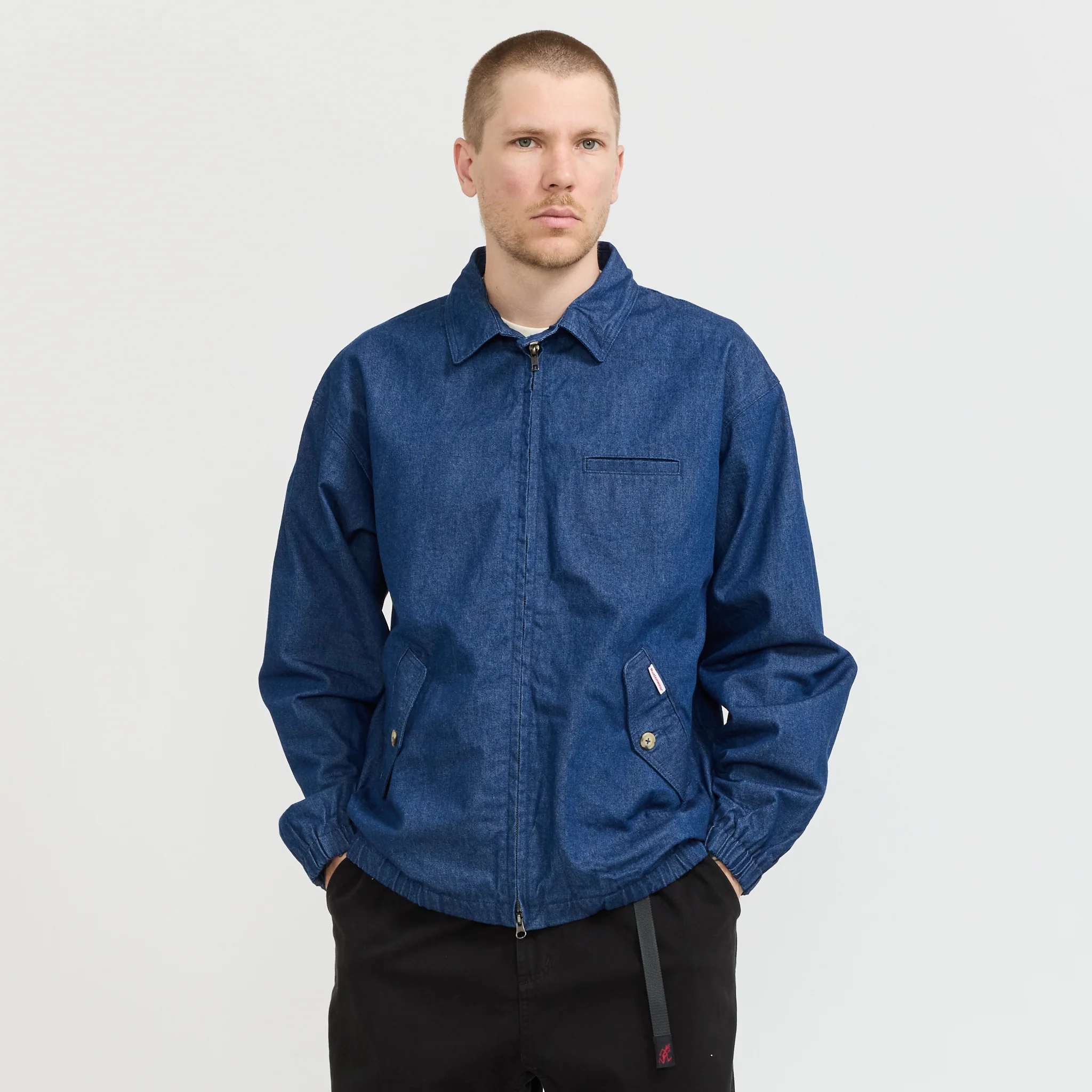 Wander Jacket Washed Indigo