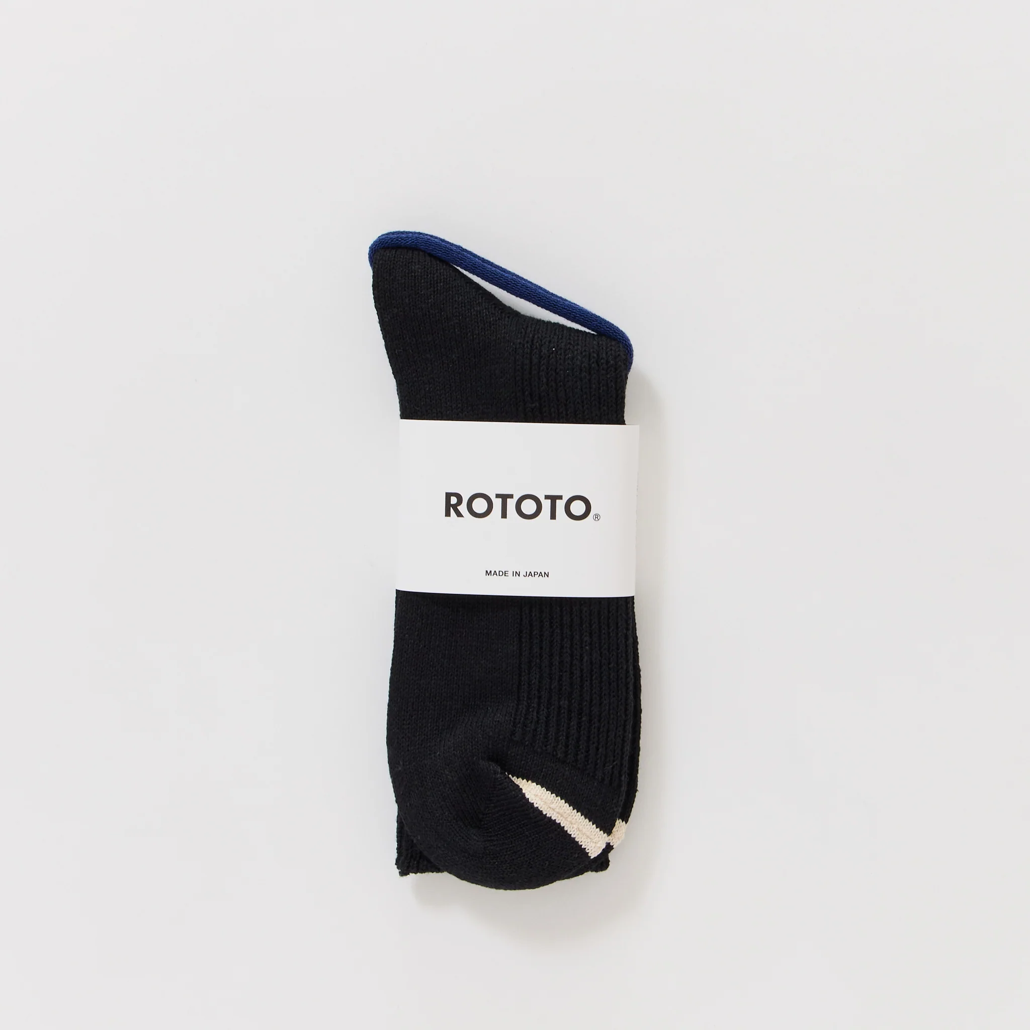 Washi Crew Socks Black - Image 2
