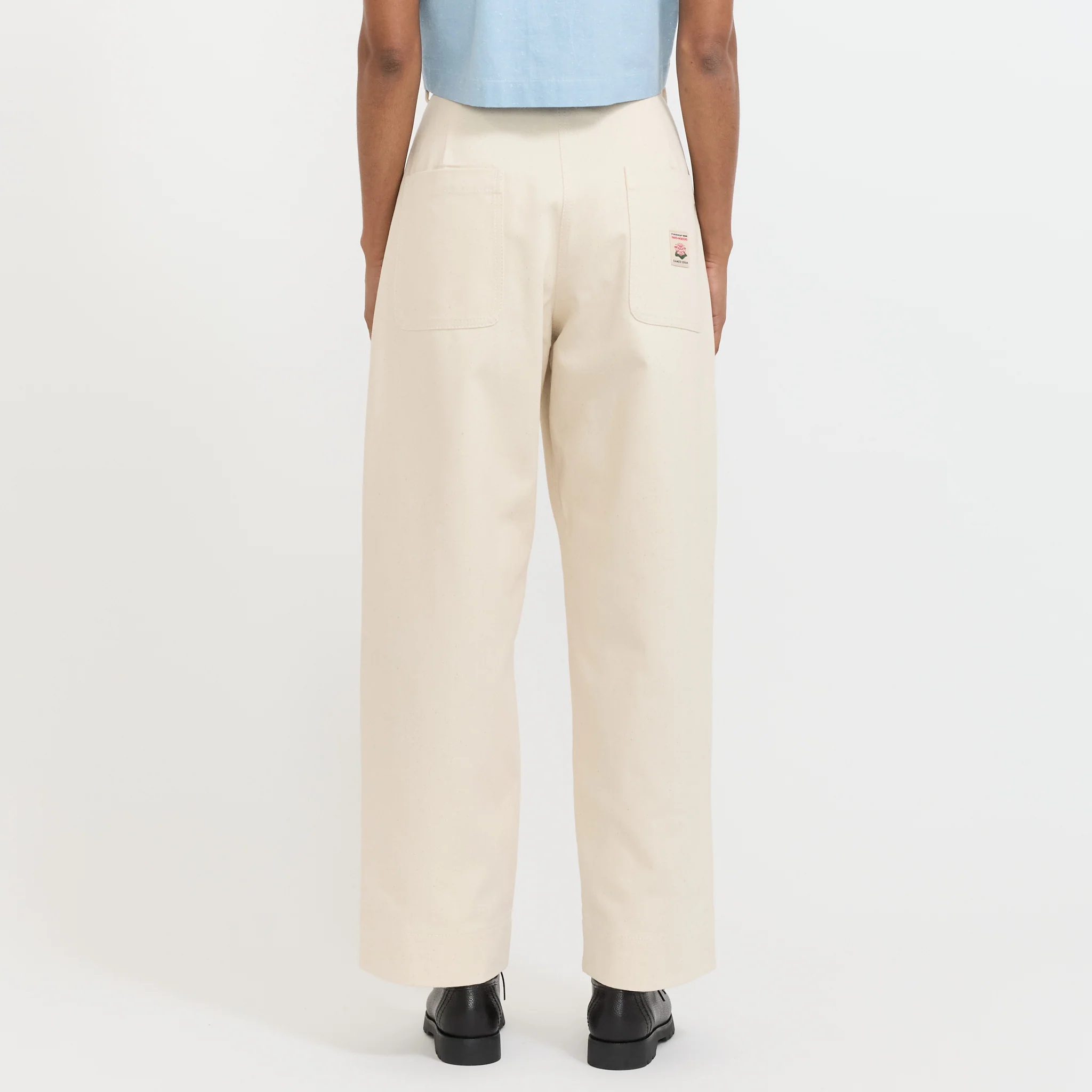 Wendy Trouser Ecru - Image 4